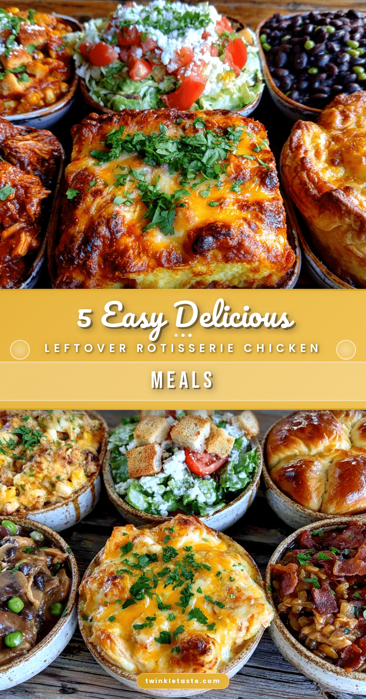 leftover rotisserie chicken meals recipe