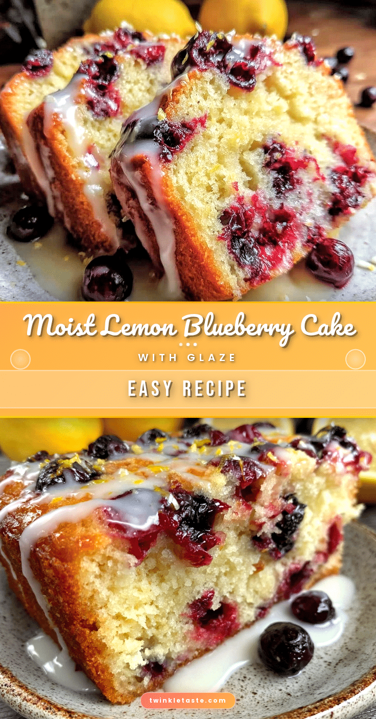 lemon blueberry cake recipe
