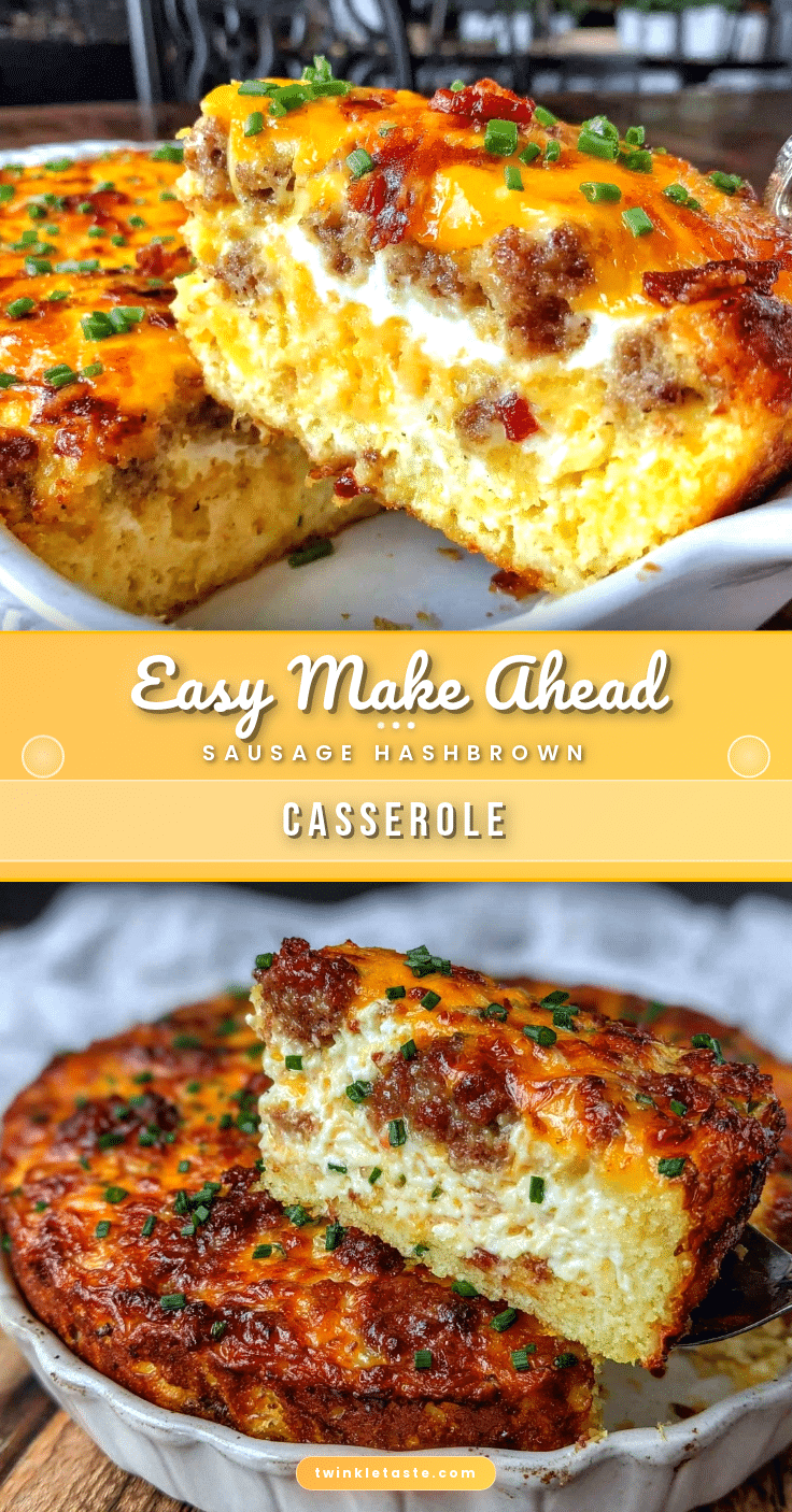 make ahead breakfast casserole recipe