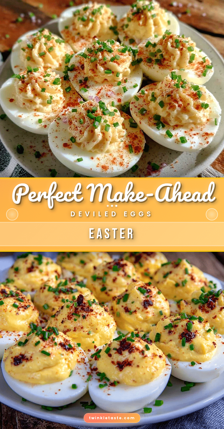 make-ahead deviled eggs recipe