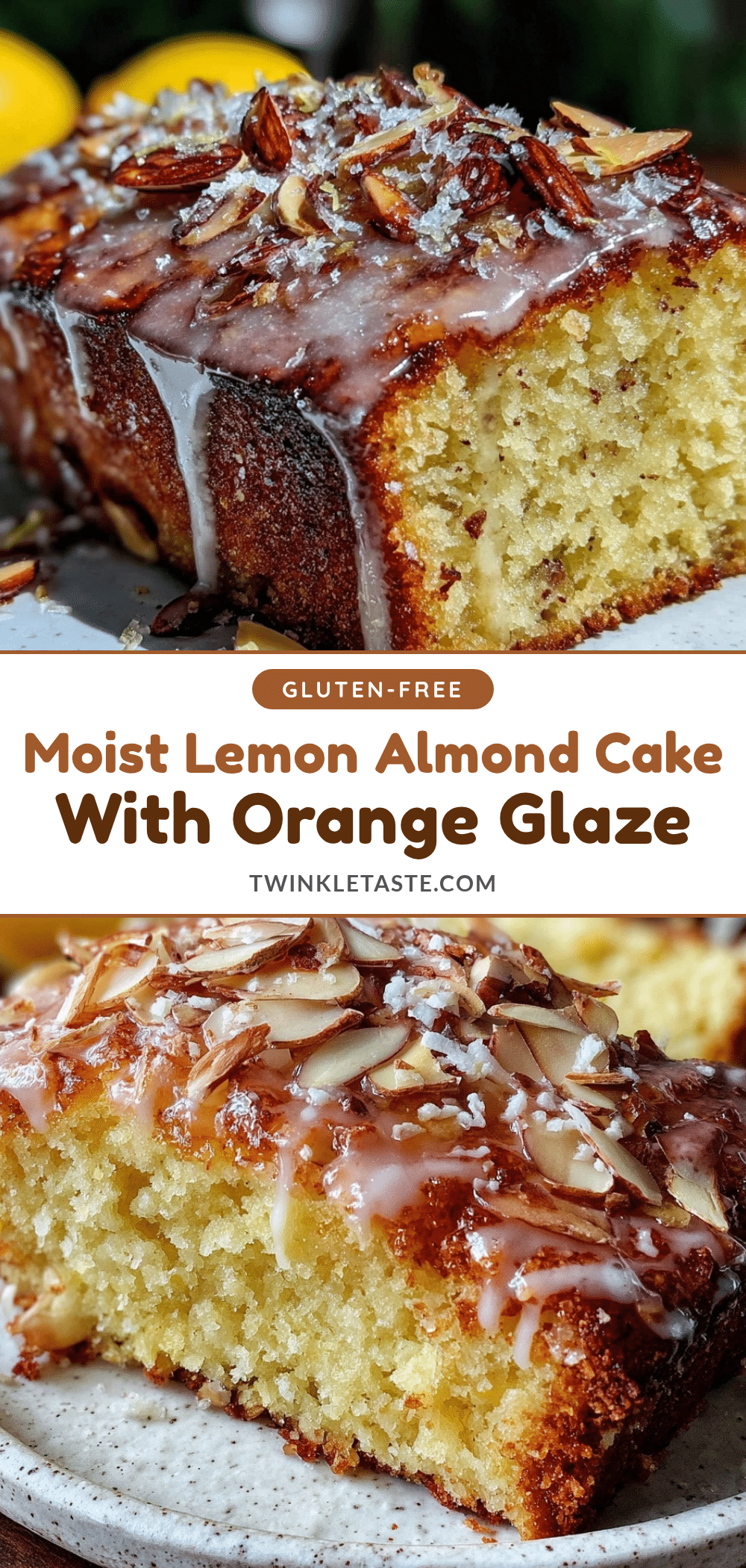 moist one-bowl olive oil lemon almond cake recipe