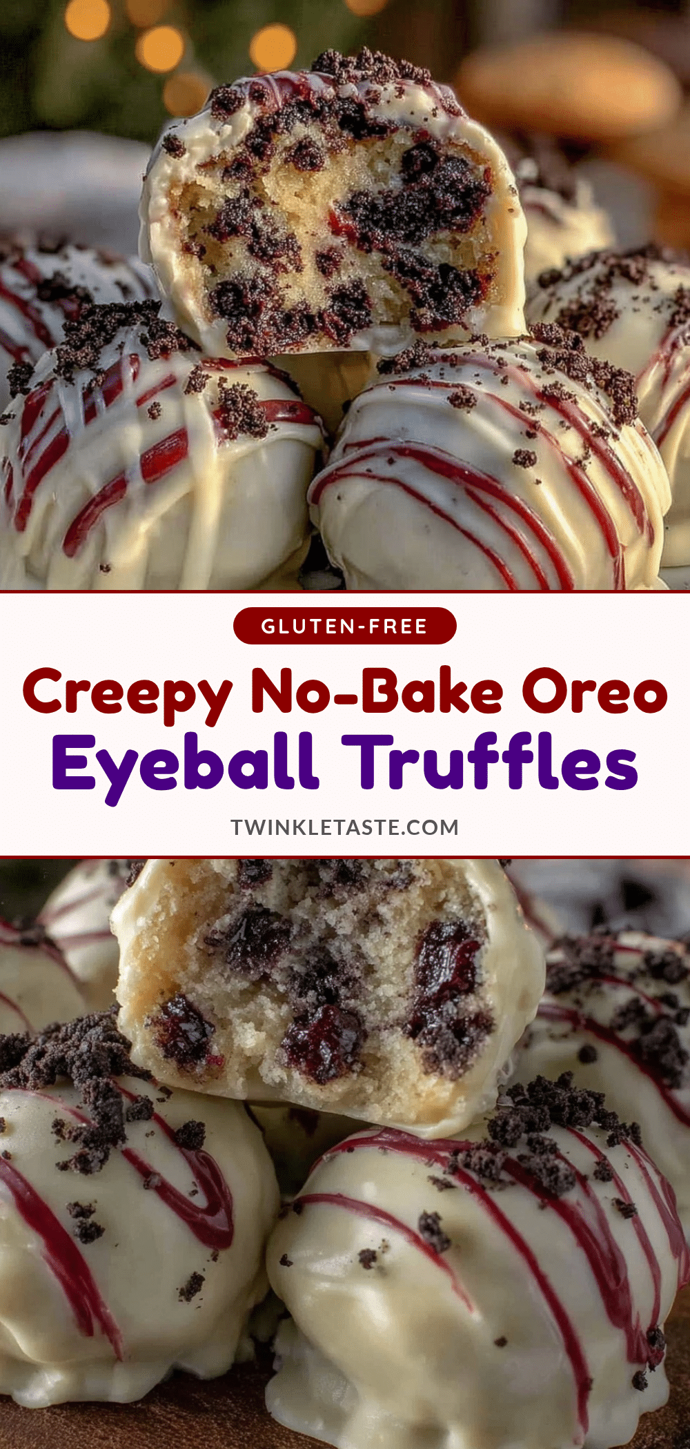 no bake oreo eyeball truffles recipe