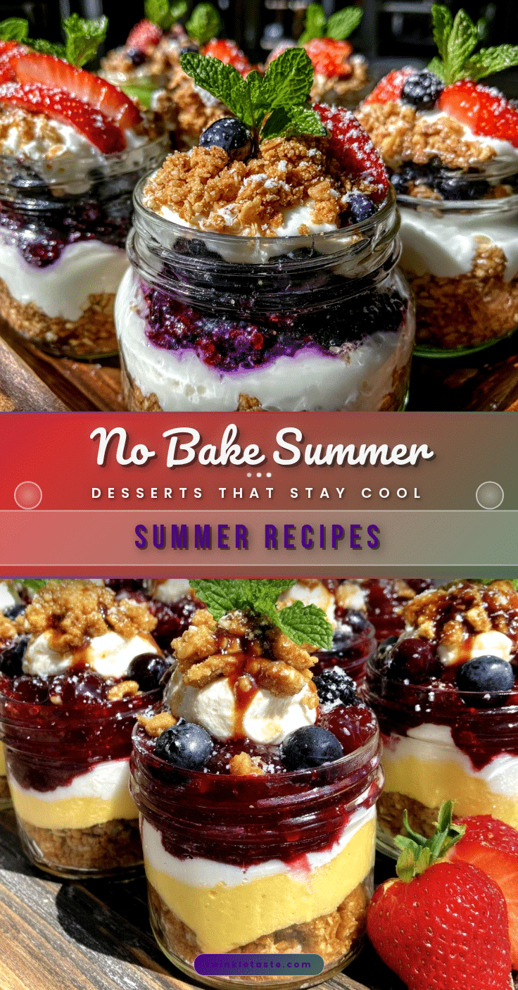 no bake summer desserts recipe
