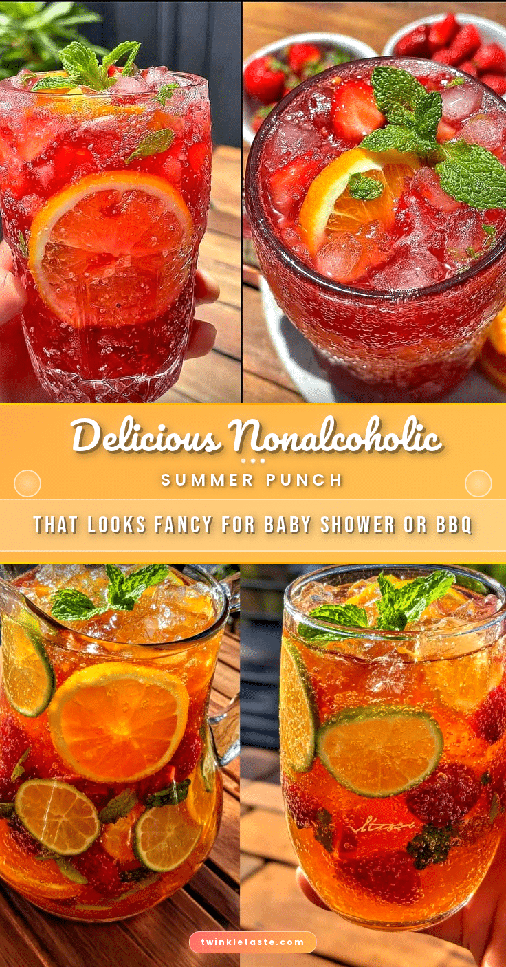 nonalcoholic summer punch recipe