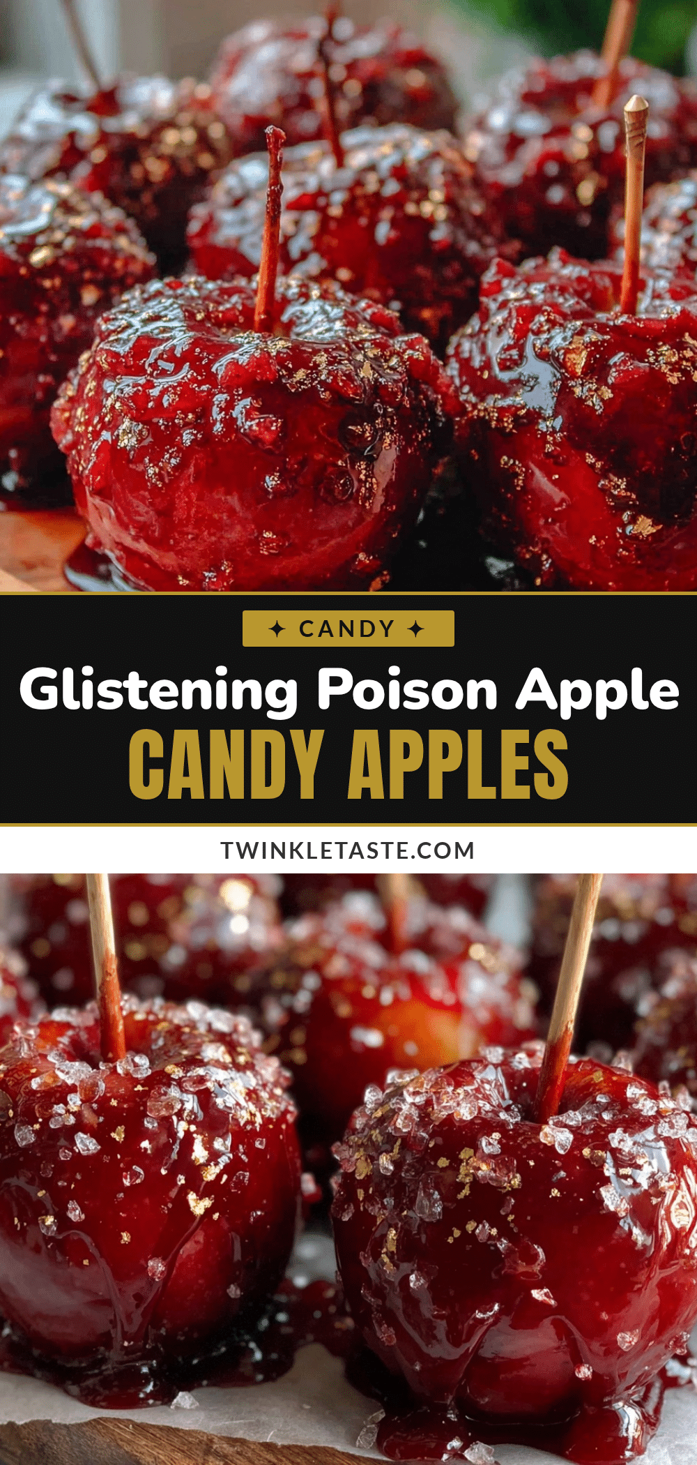 poison apple candy apples recipe