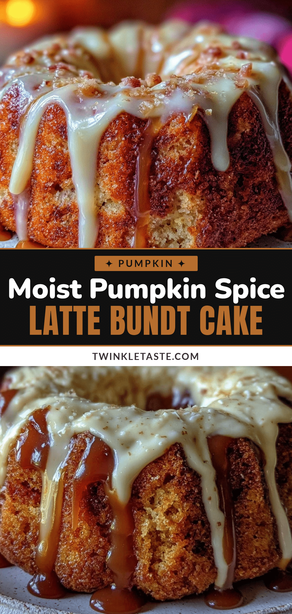 pumpkin spice latte bundt cake recipe