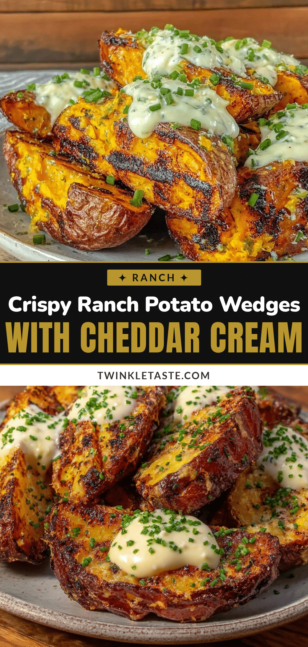 ranch seasoned grilled potato wedges recipe