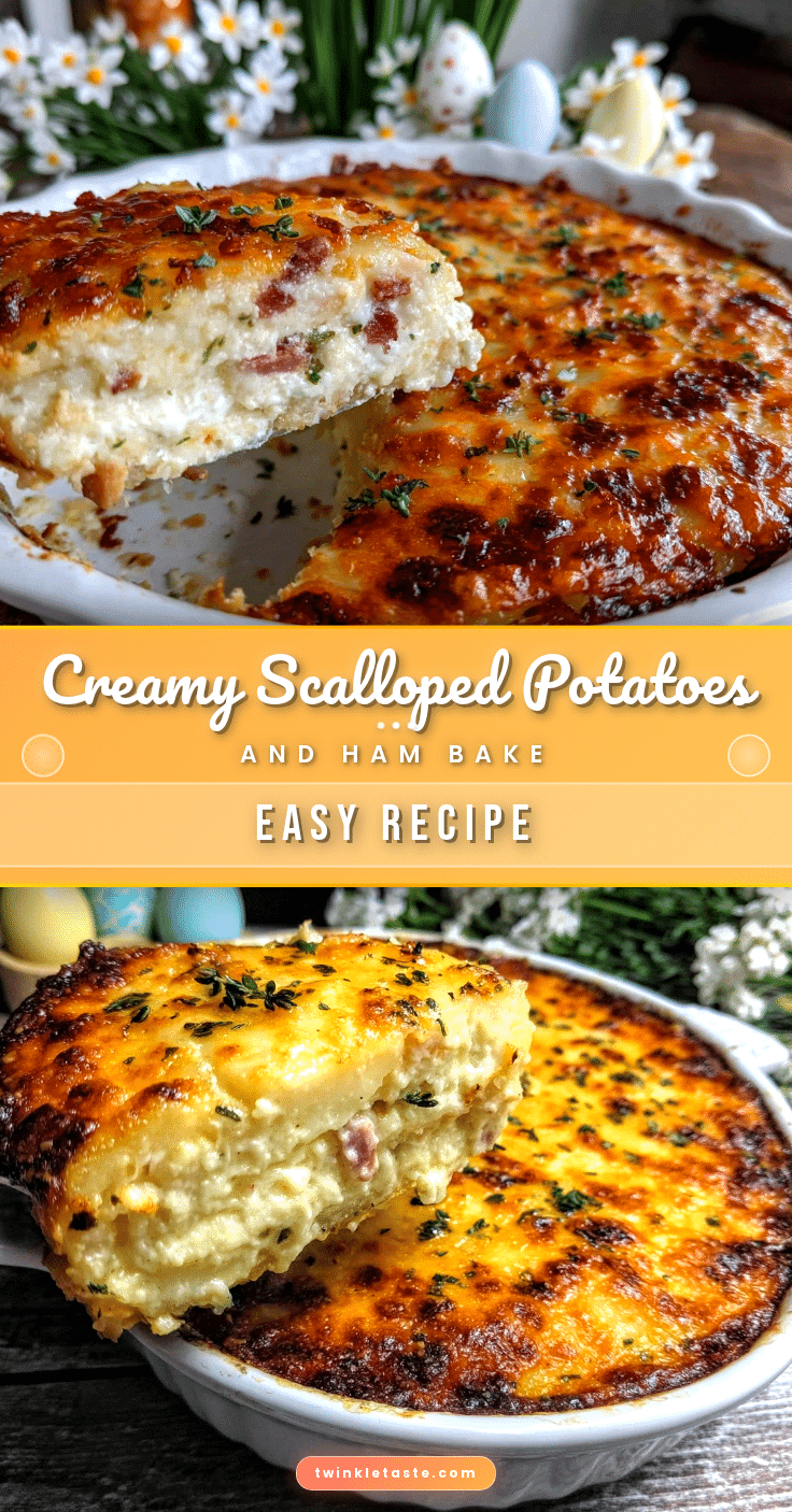 scalloped potatoes and ham bake recipe