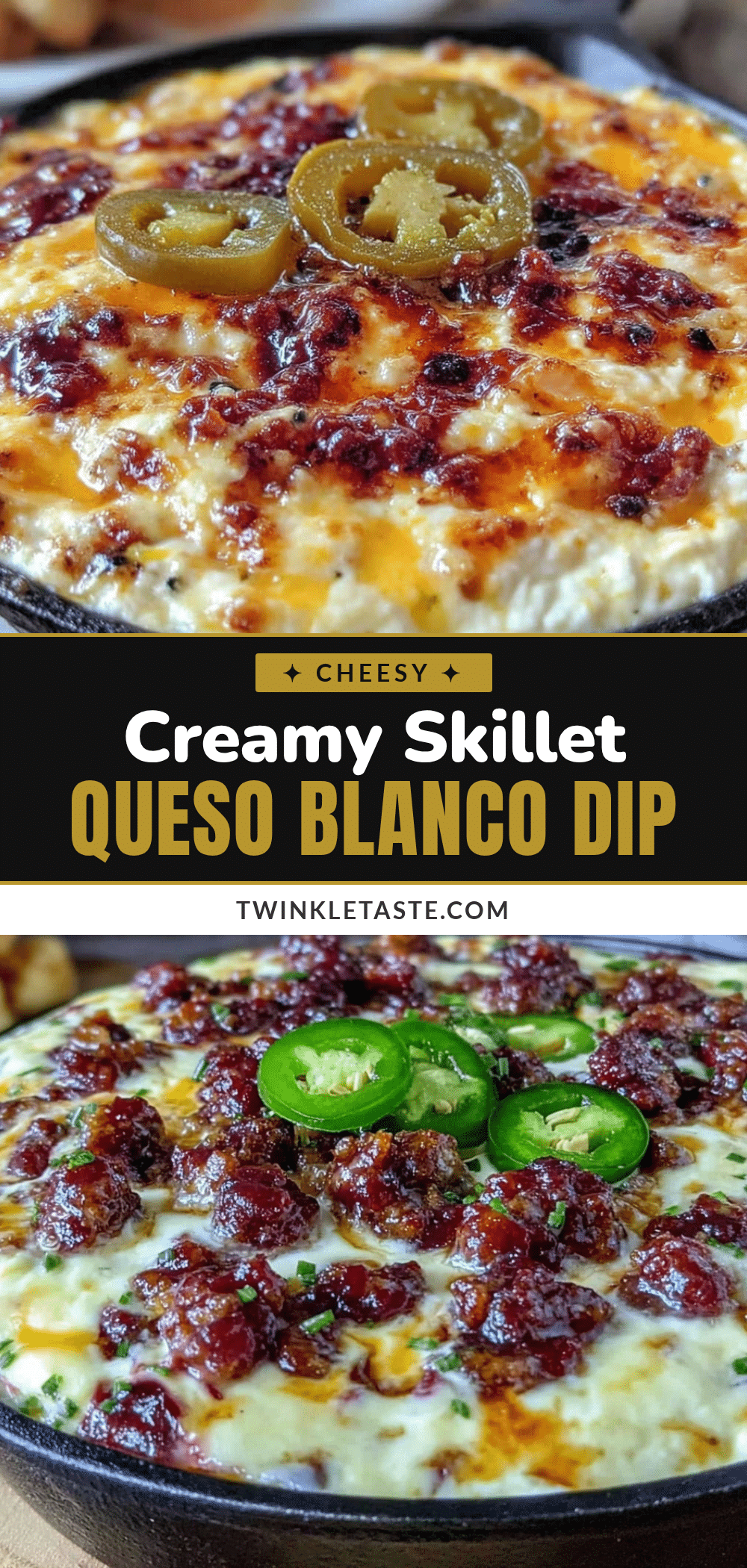 skillet queso blanco dip recipe