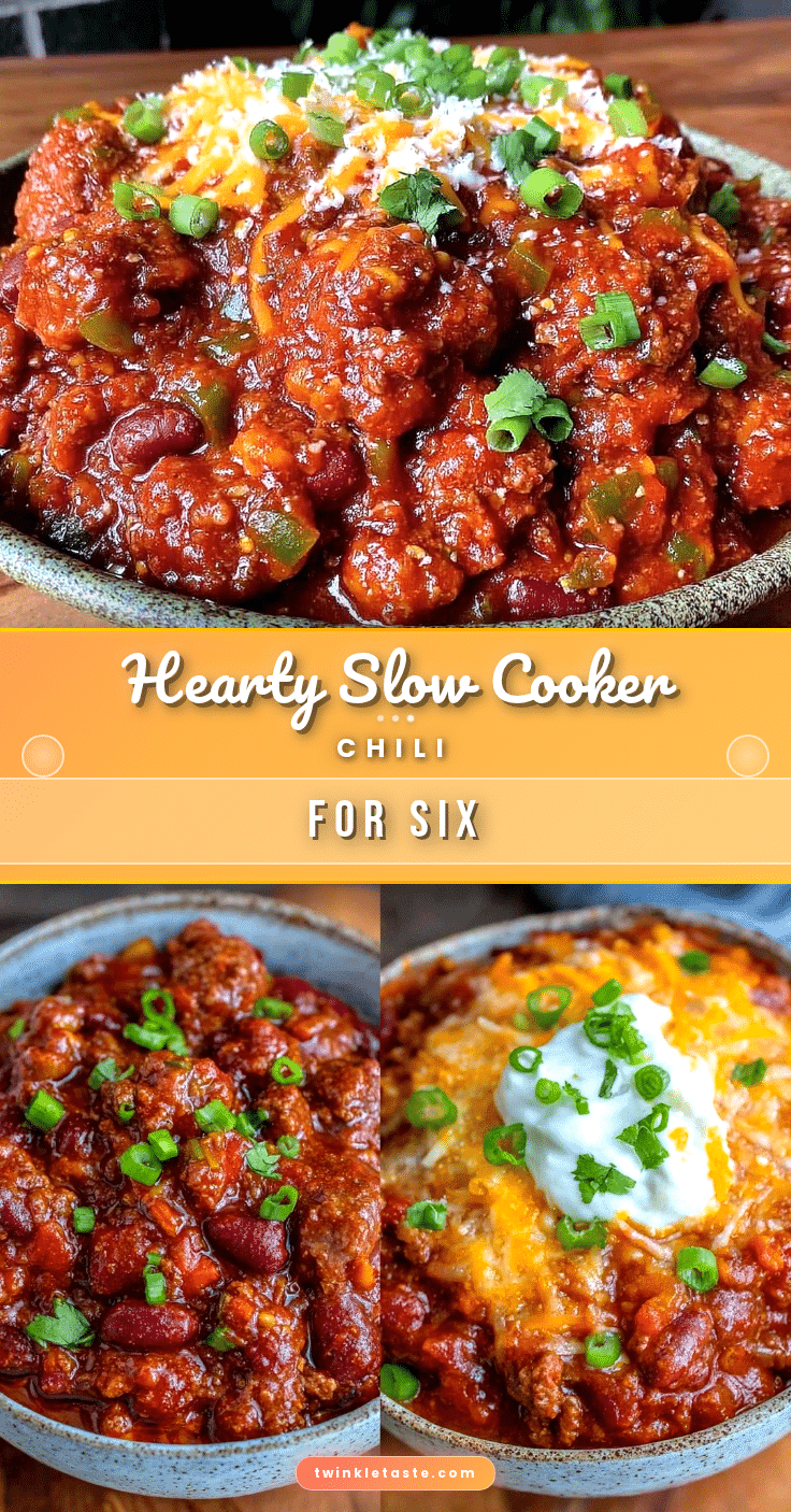 slow cooker chili recipe