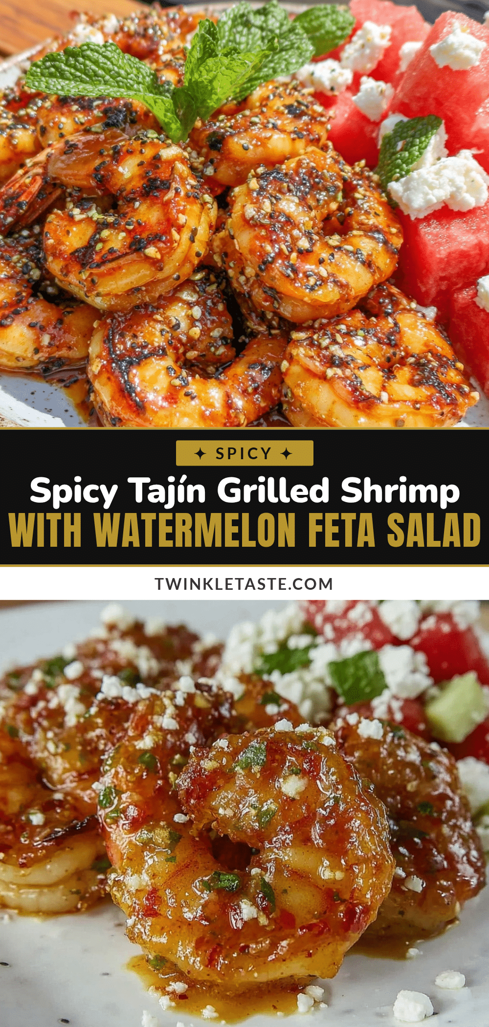 spicy mango tajín grilled shrimp recipe