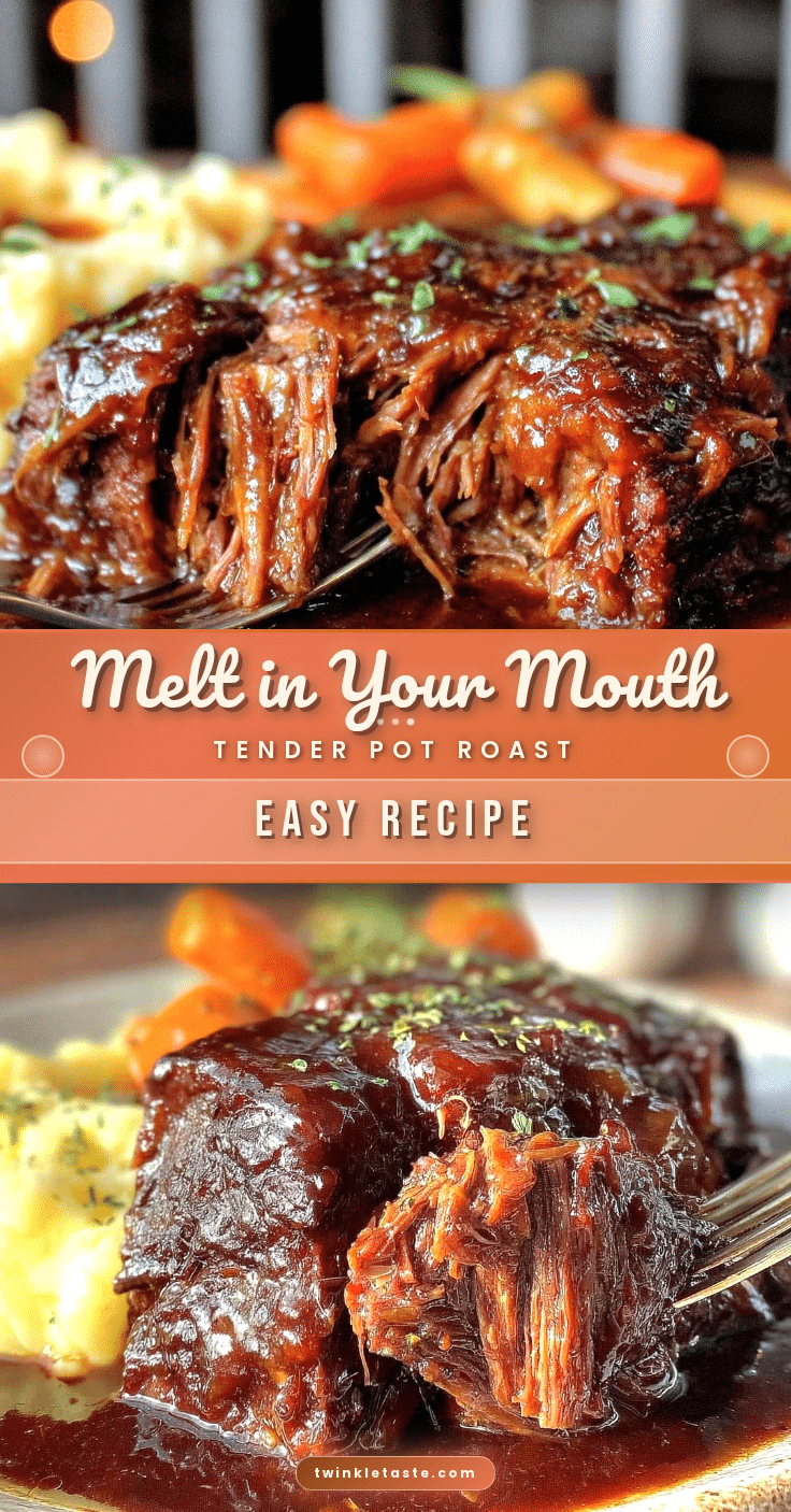tender melt in your mouth pot roast recipe
