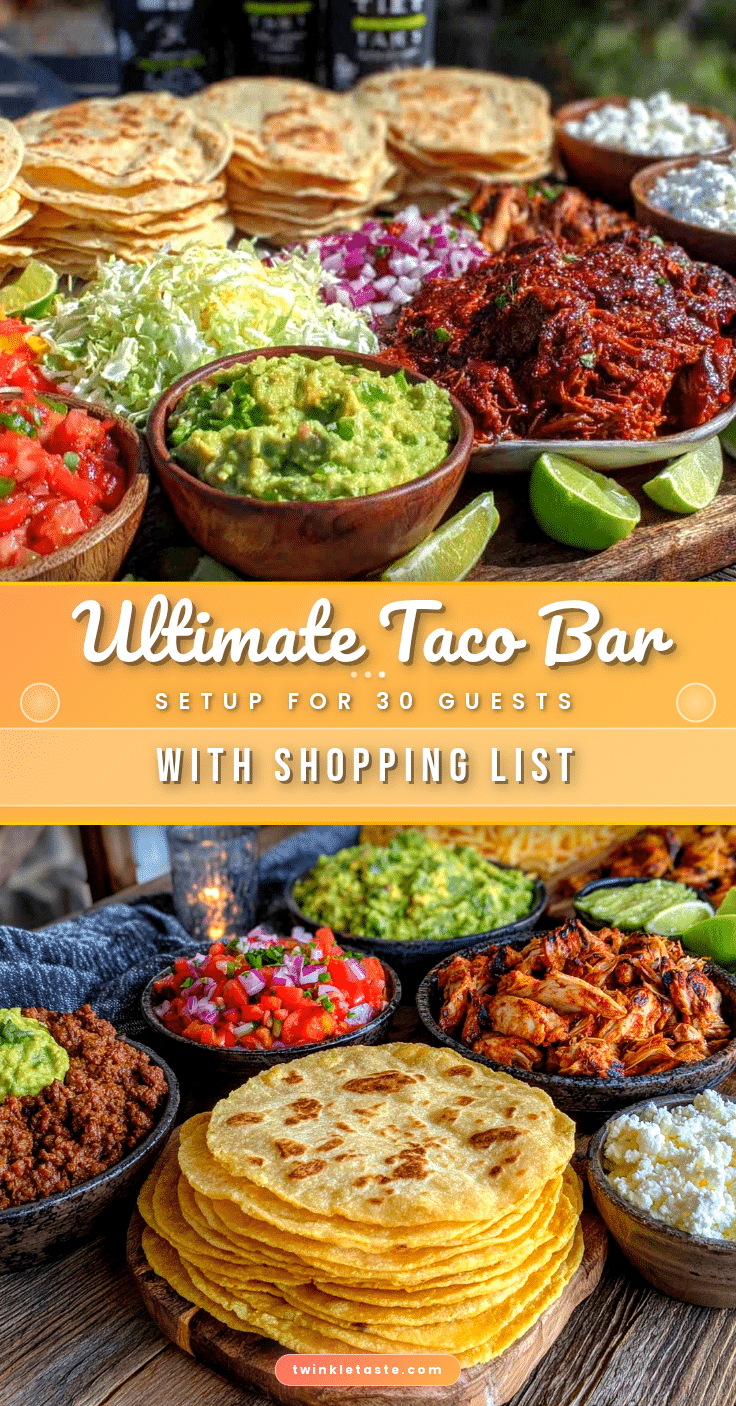 ultimate taco bar setup recipe