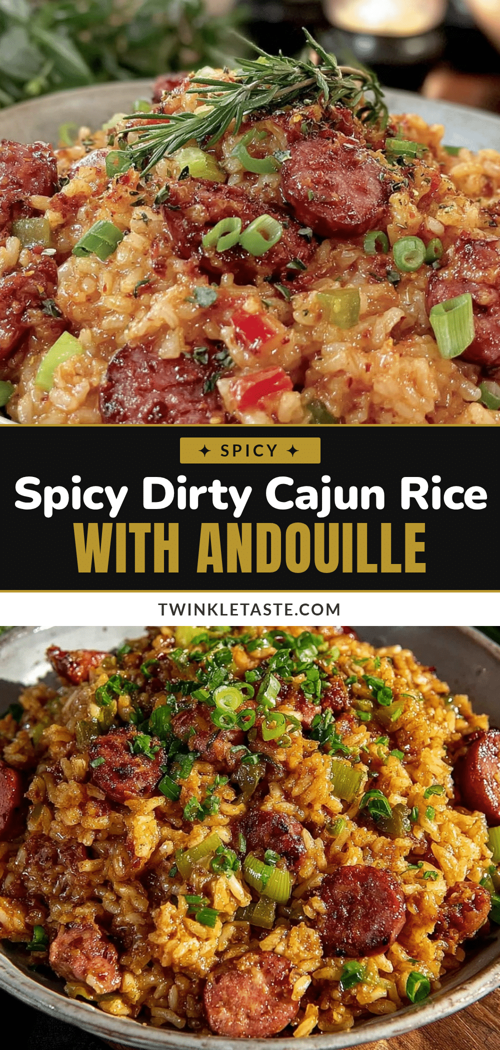 dirty Cajun rice recipe recipe