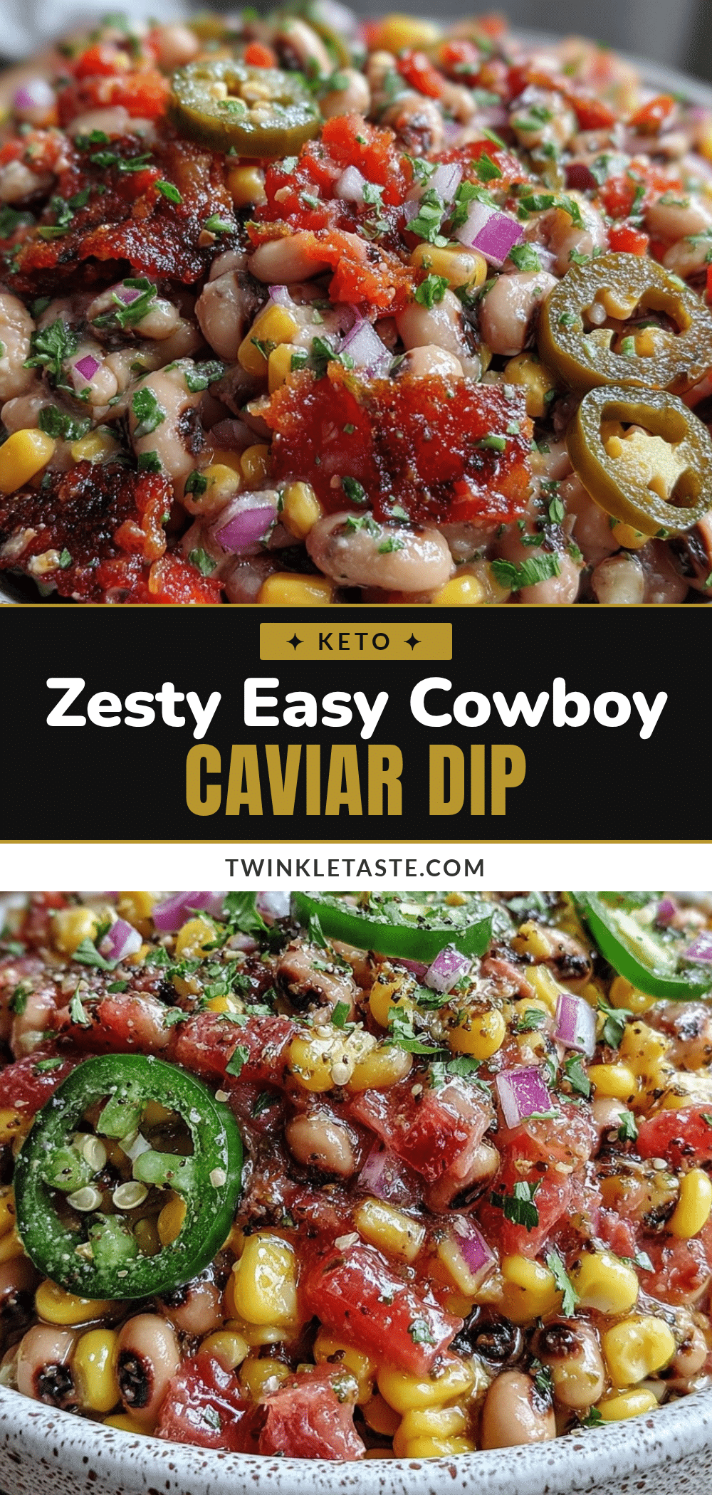 fresh easy cowboy caviar recipe