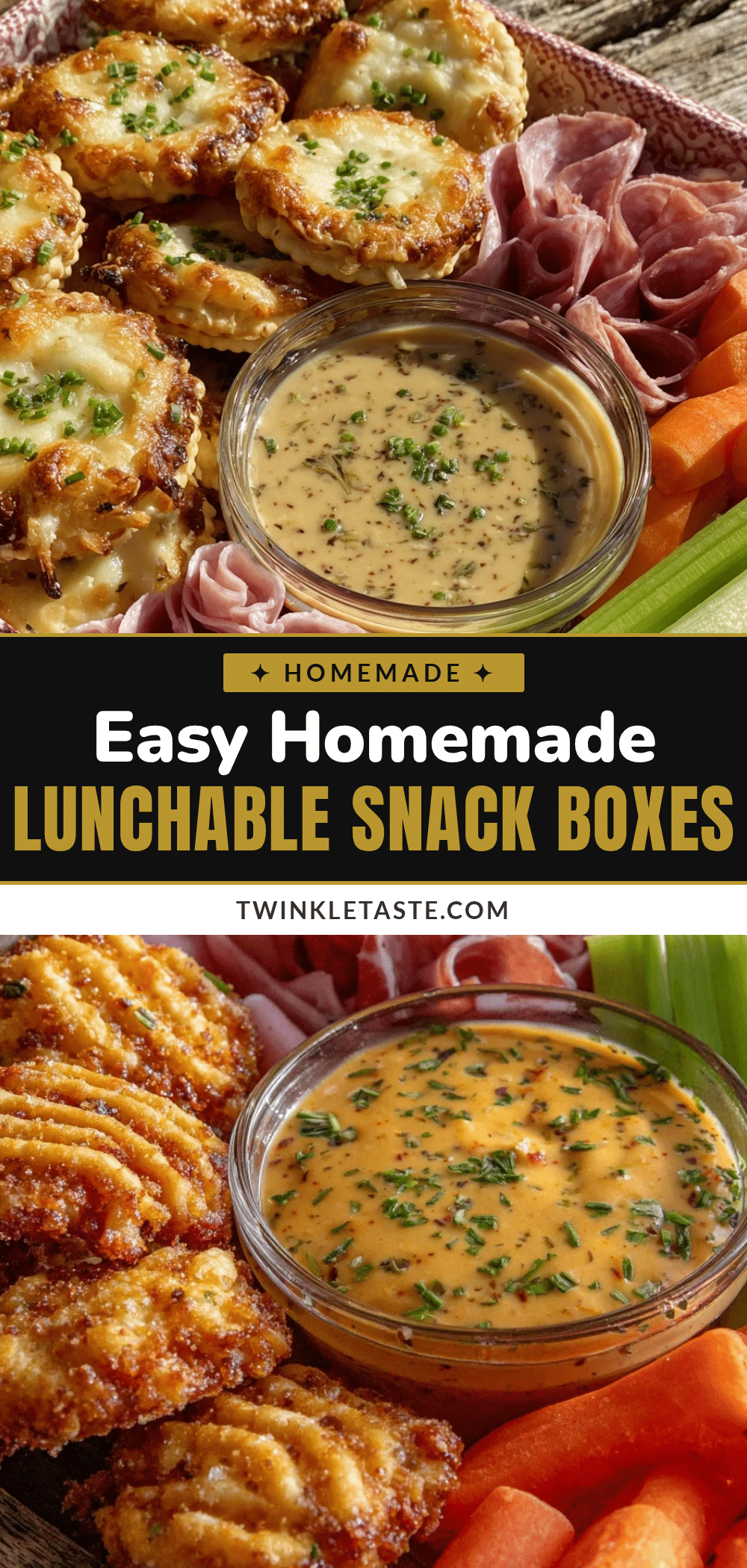 homemade copycat lunchable snack boxes recipe