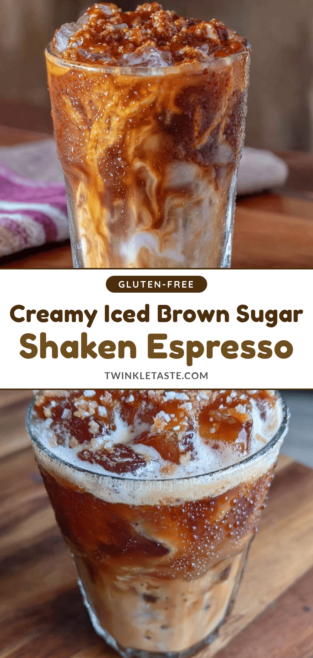 iced brown sugar oat milk shaken espresso recipe