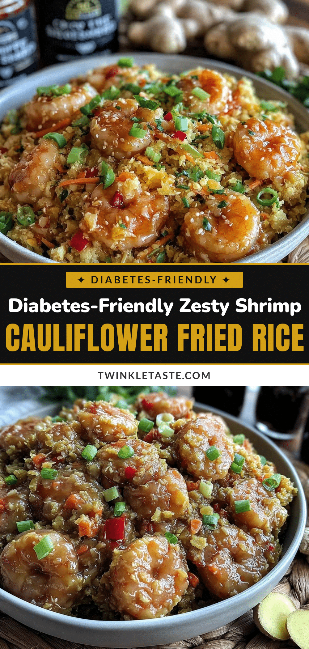 shrimp cauliflower fried rice recipe