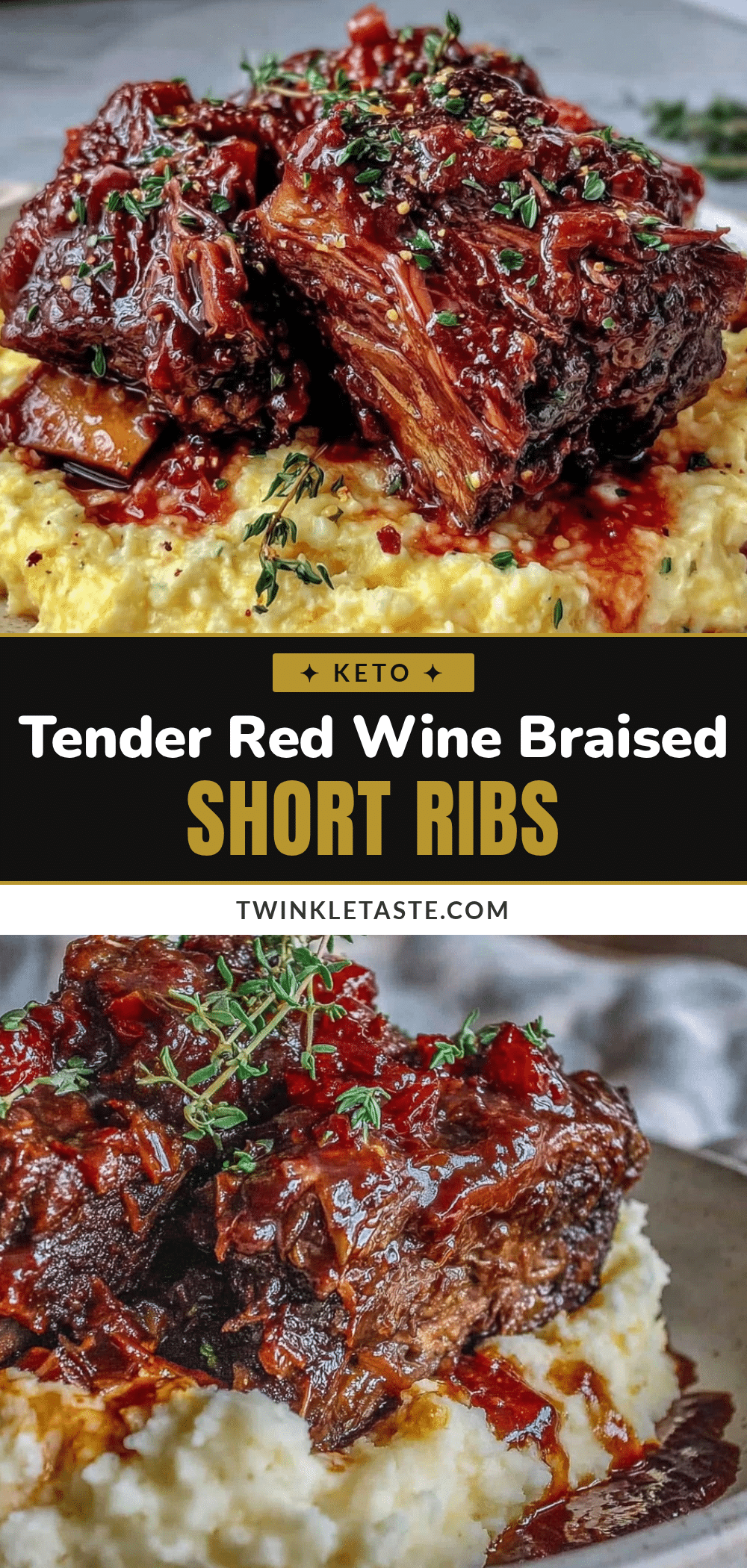 slow cooker red wine braised beef short ribs recipe