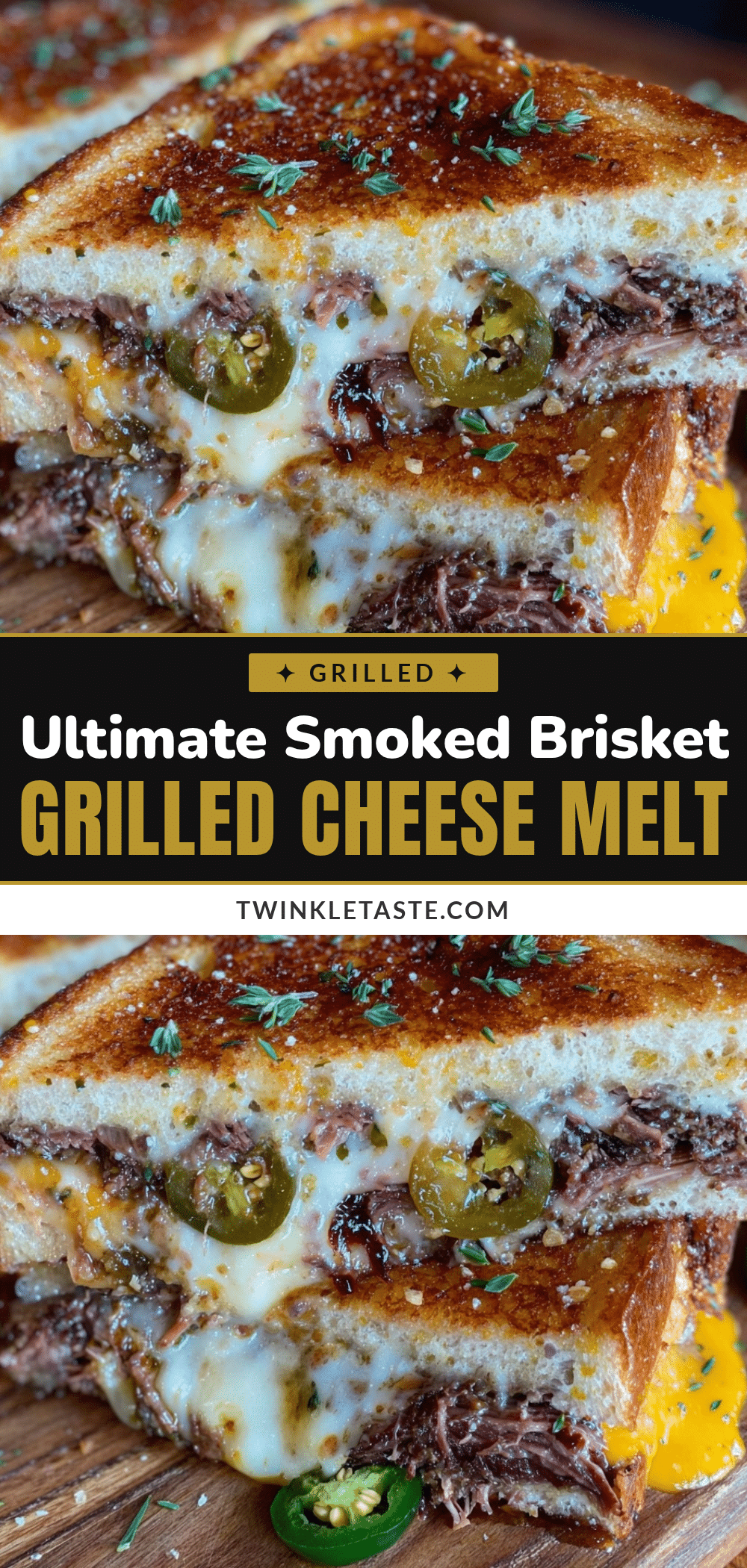 smoked brisket grilled cheese recipe