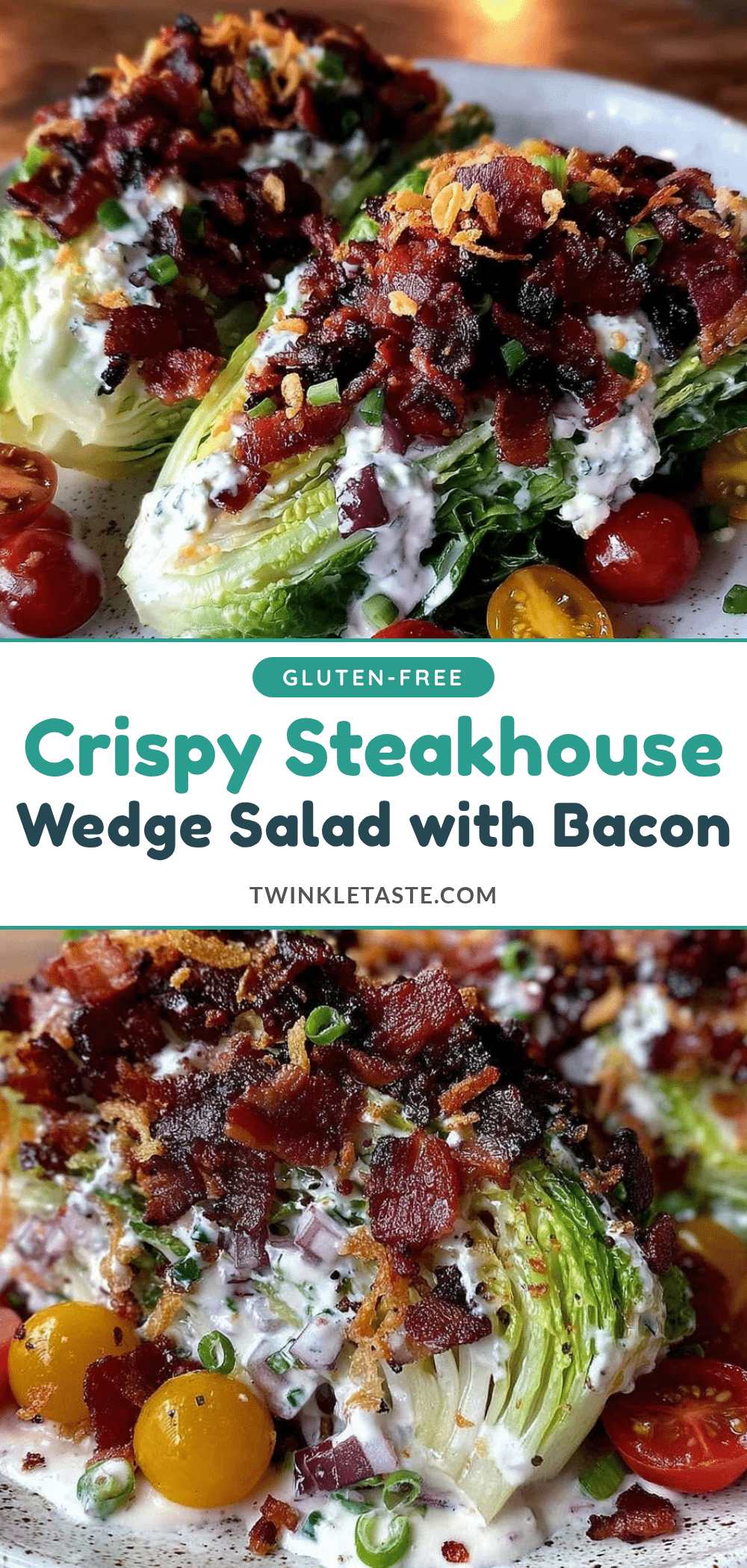 steakhouse wedge salad recipe