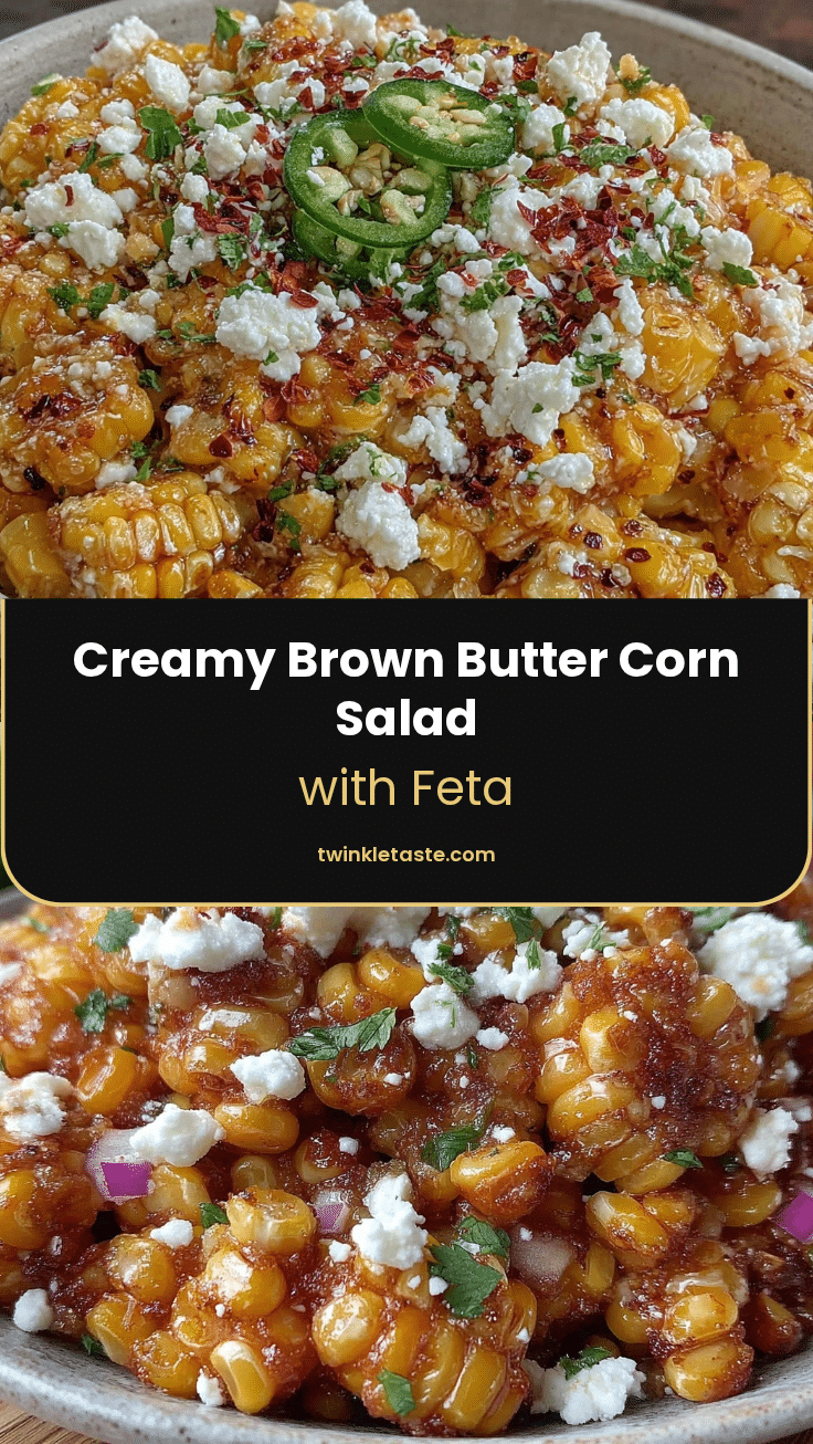 brown butter corn salad recipe