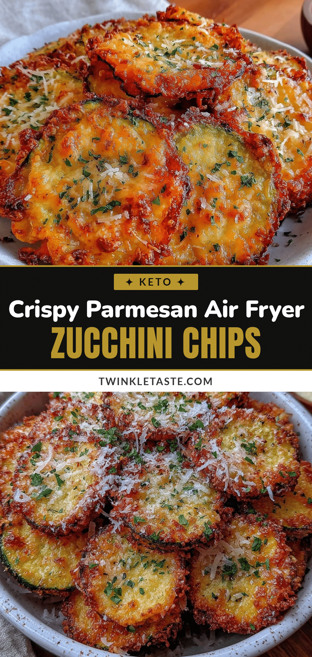crispy air fryer zucchini chips recipe