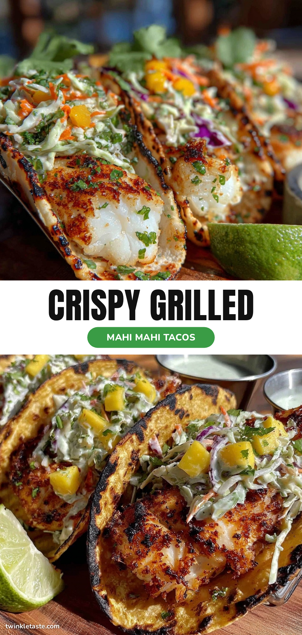 crispy grilled mahi mahi tacos recipe
