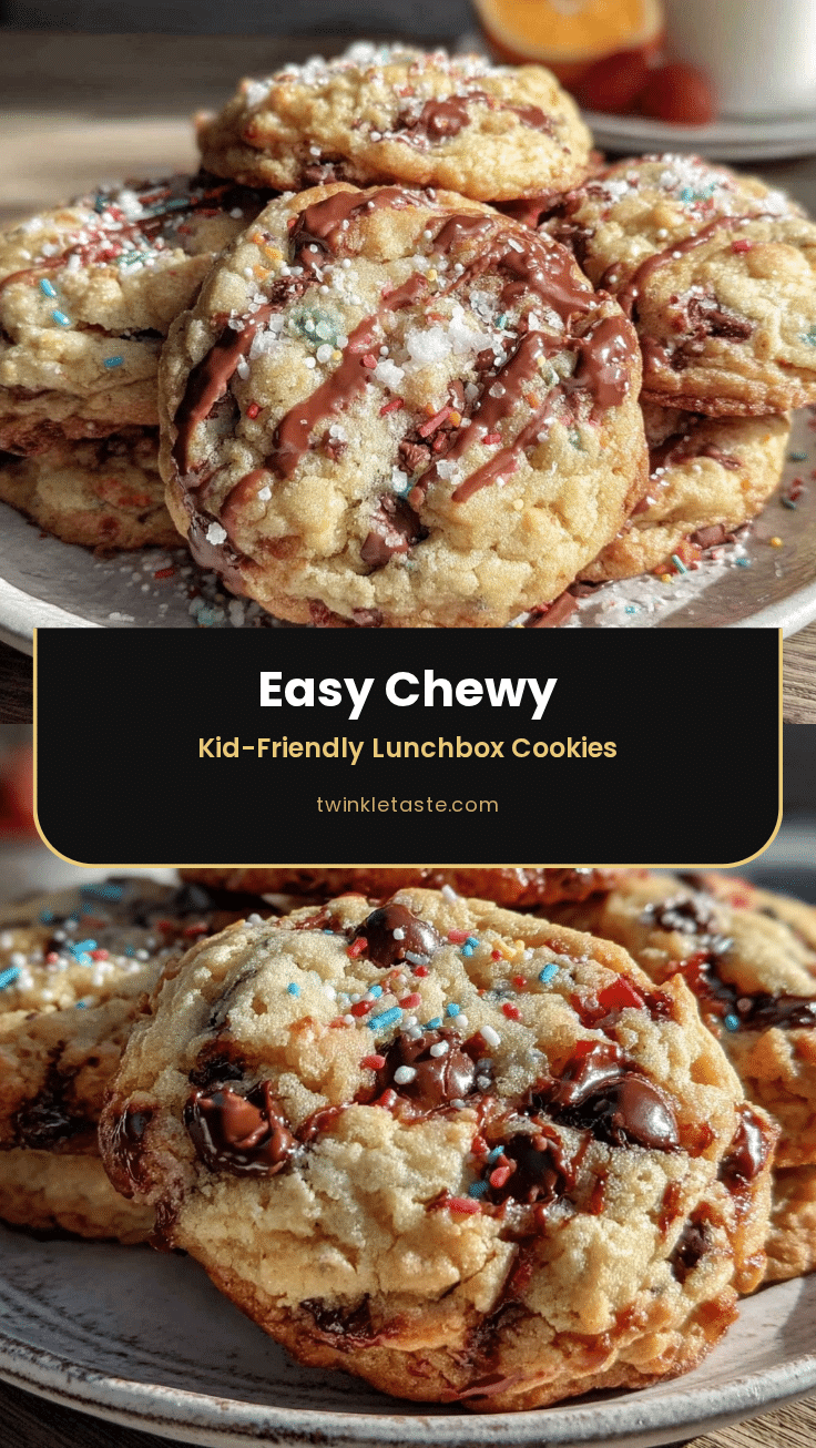 Easy Chewy Lunchbox Cookies recipe