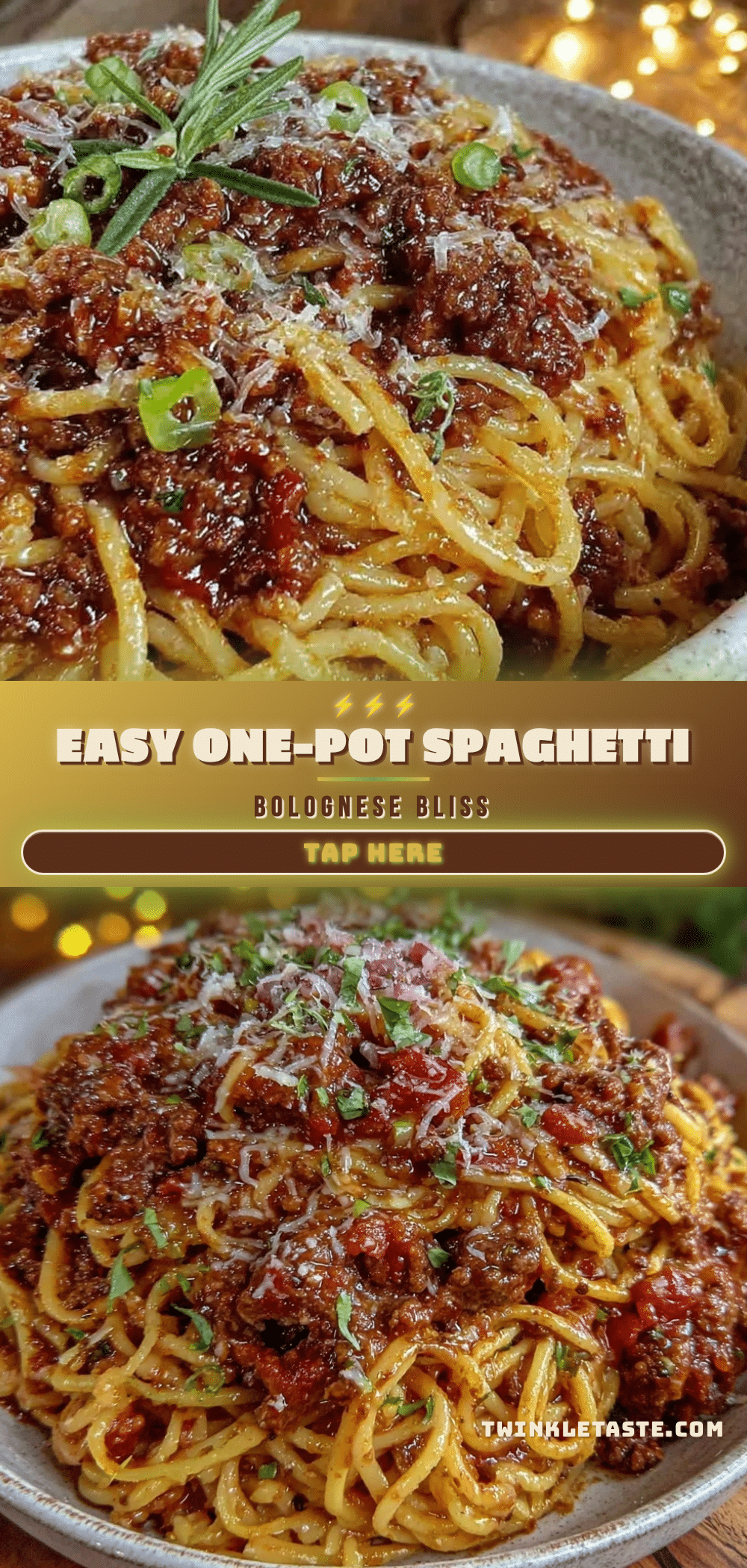 easy one-pot spaghetti bolognese recipe