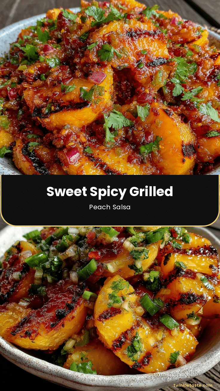 grilled peach salsa recipe