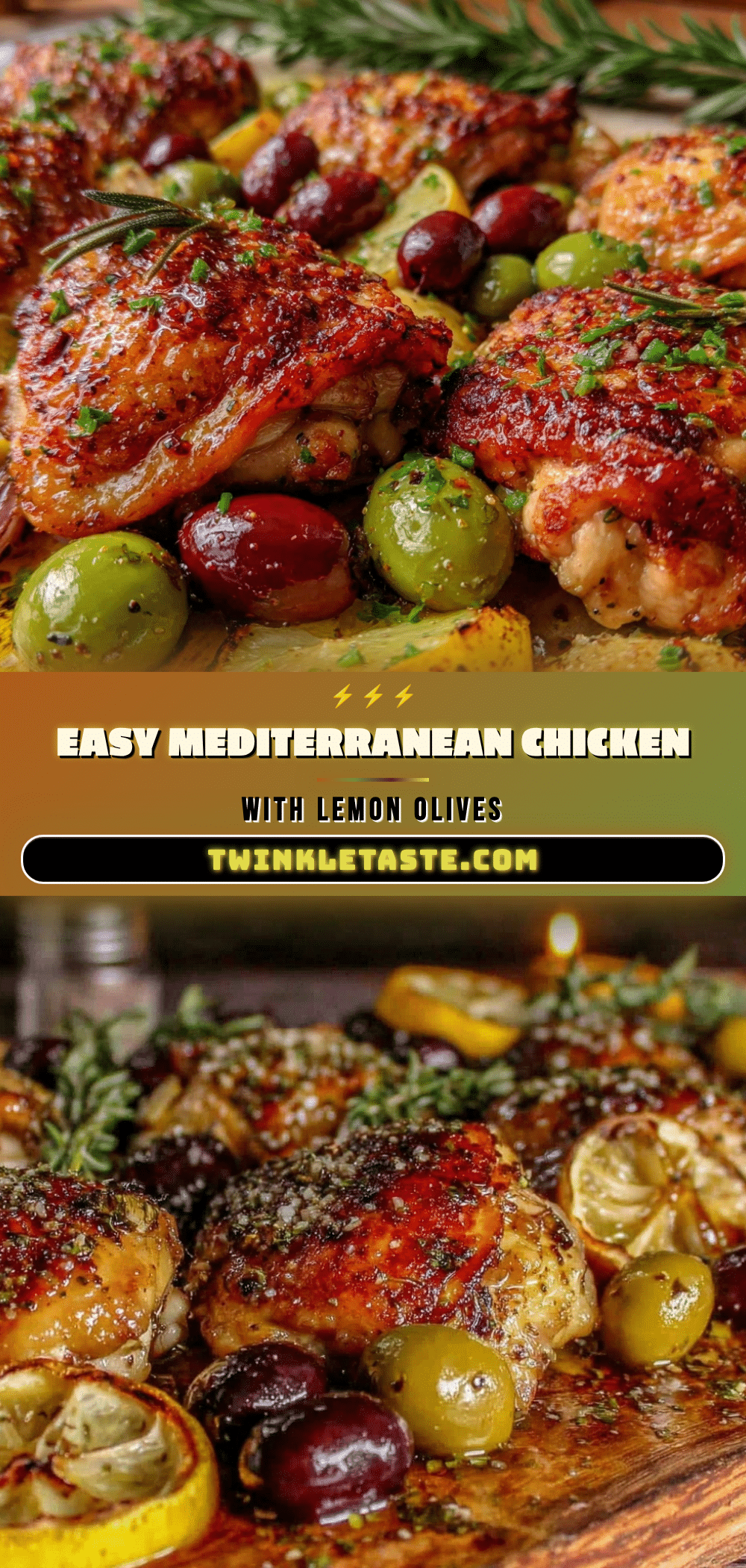 Mediterranean chicken sheet pan recipe recipe