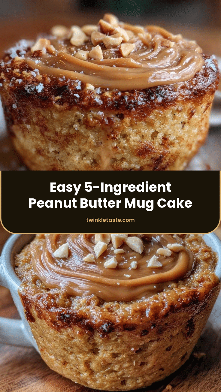 peanut butter mug cake recipe