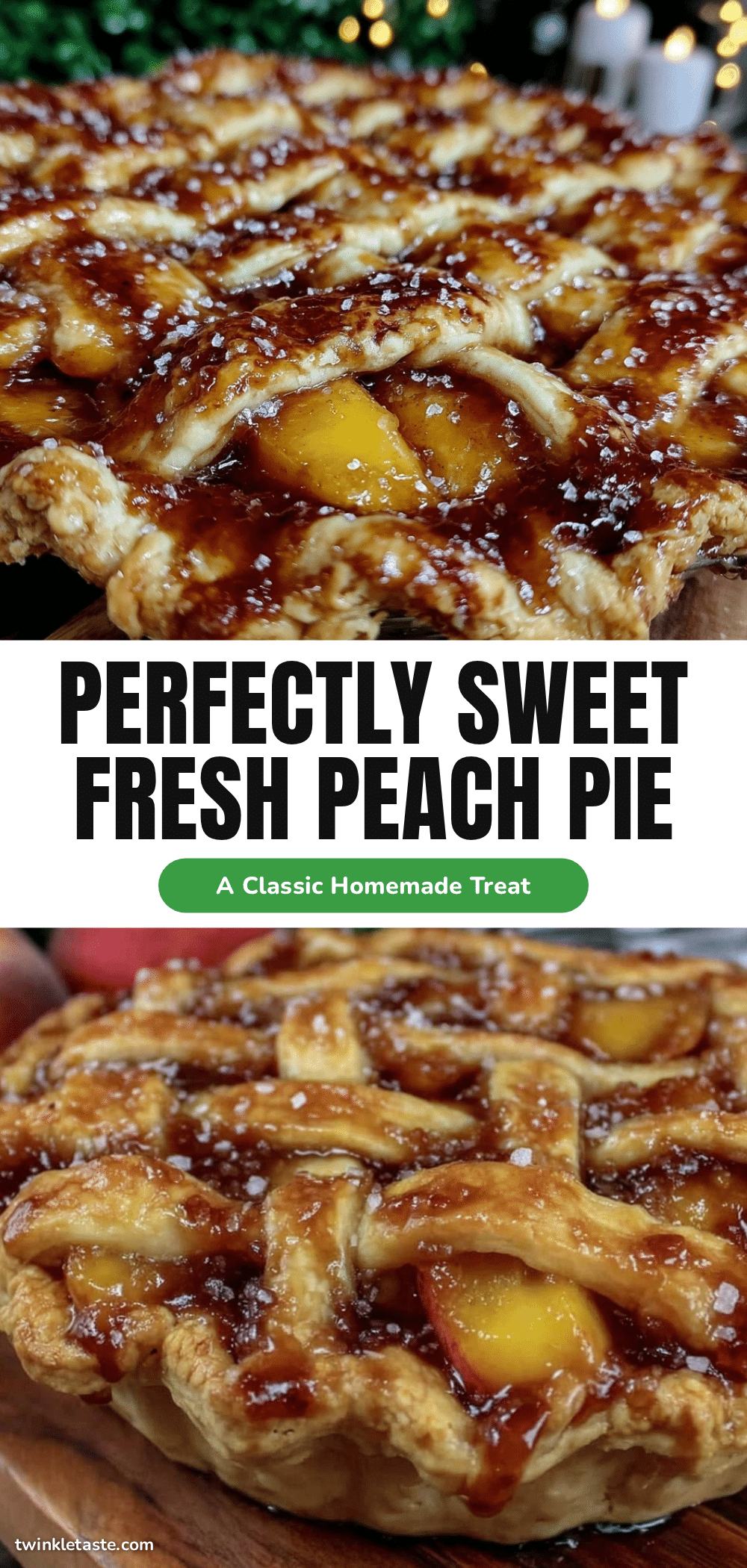 perfect fresh peach pie recipe