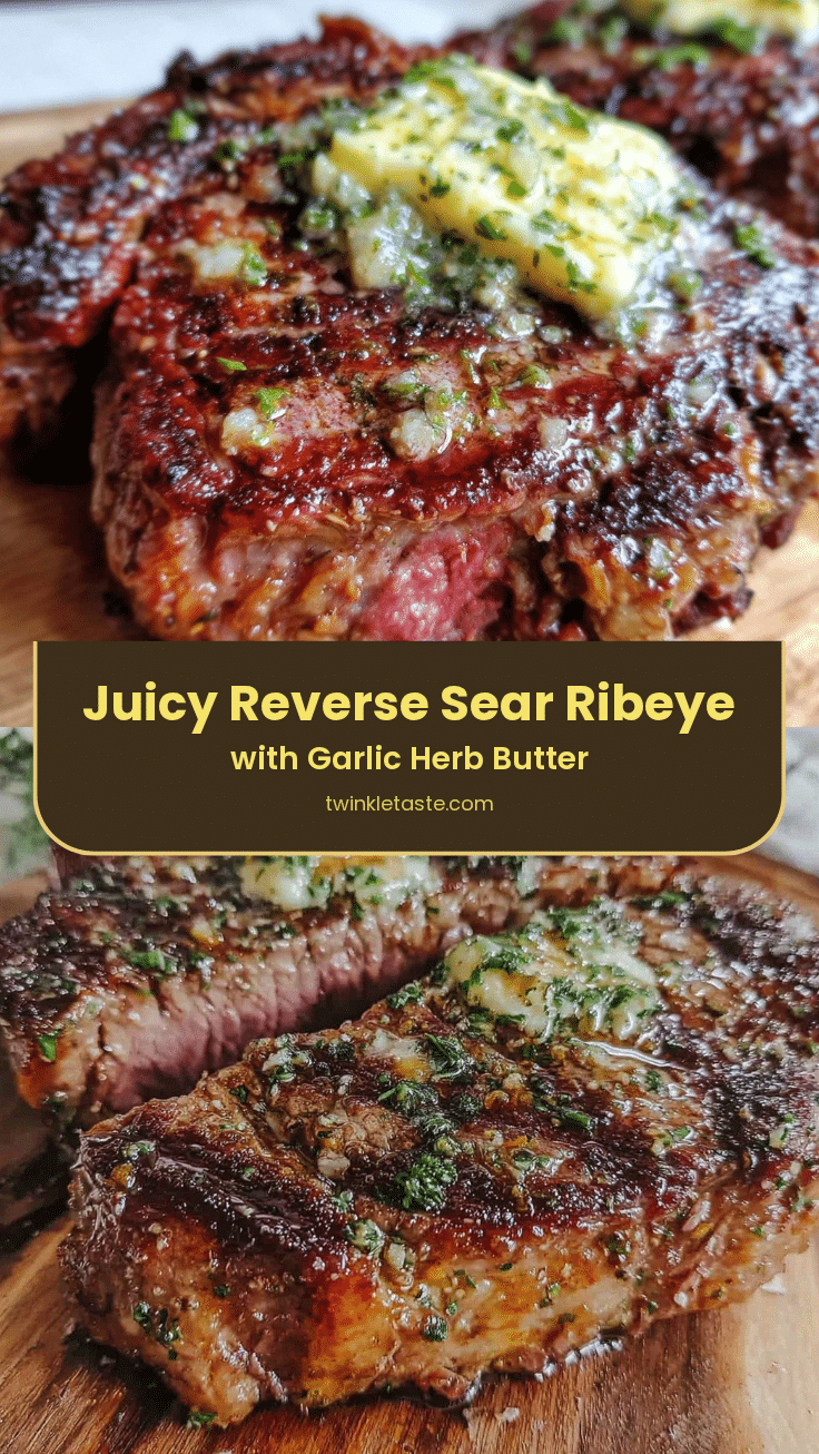 reverse sear ribeye steak recipe