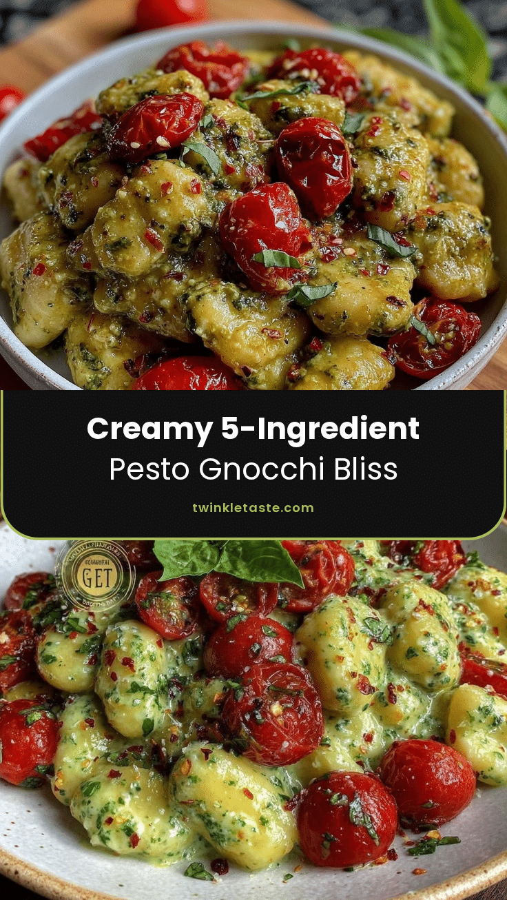 creamy pesto gnocchi recipe
