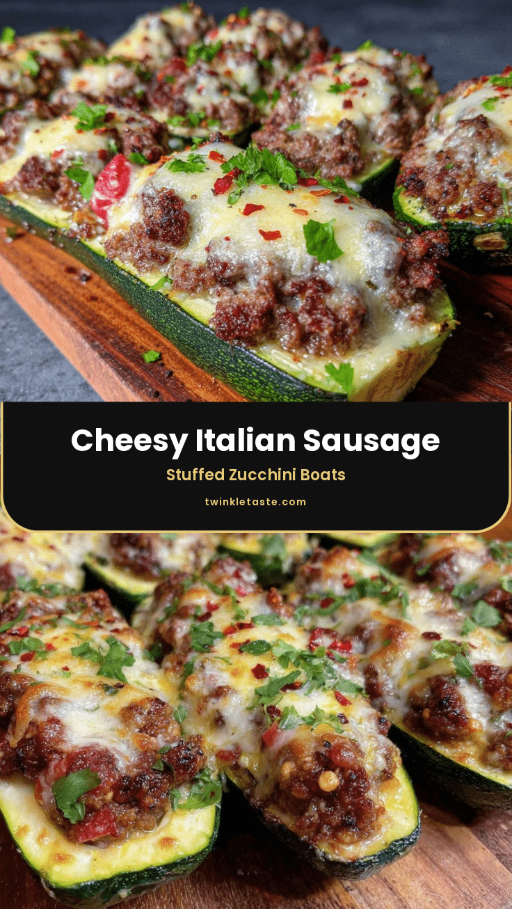 stuffed zucchini boats recipe