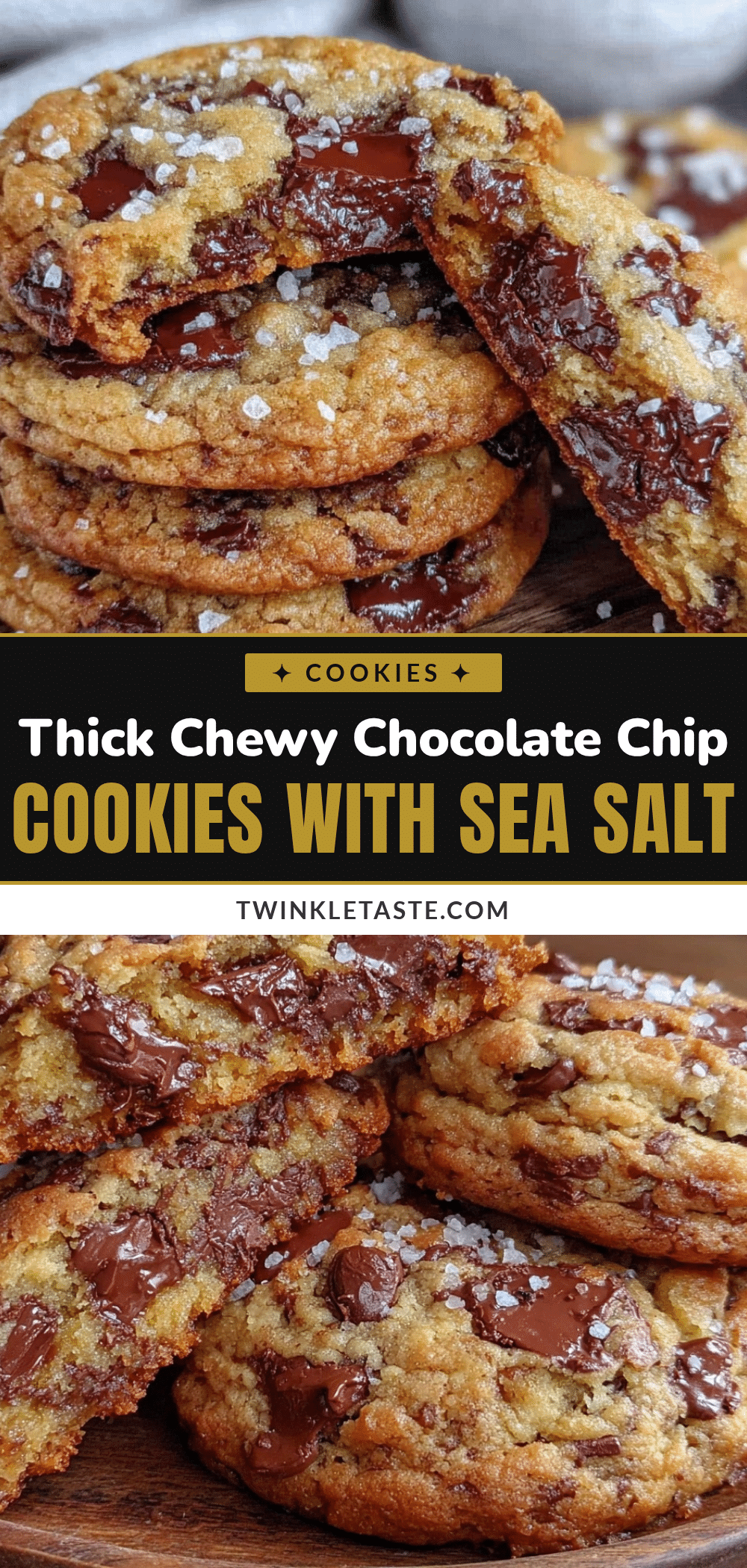 tender thick and chewy chocolate chip cookies recipe