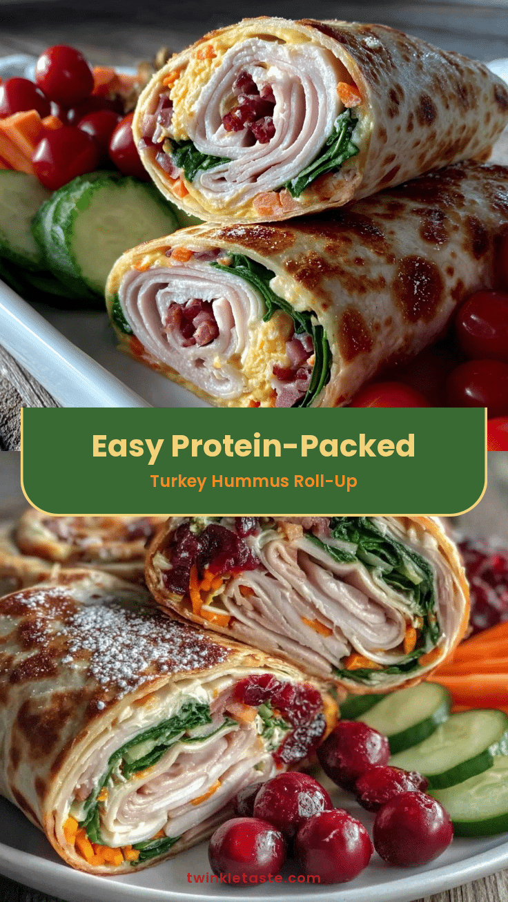 turkey hummus lavash roll-up recipe