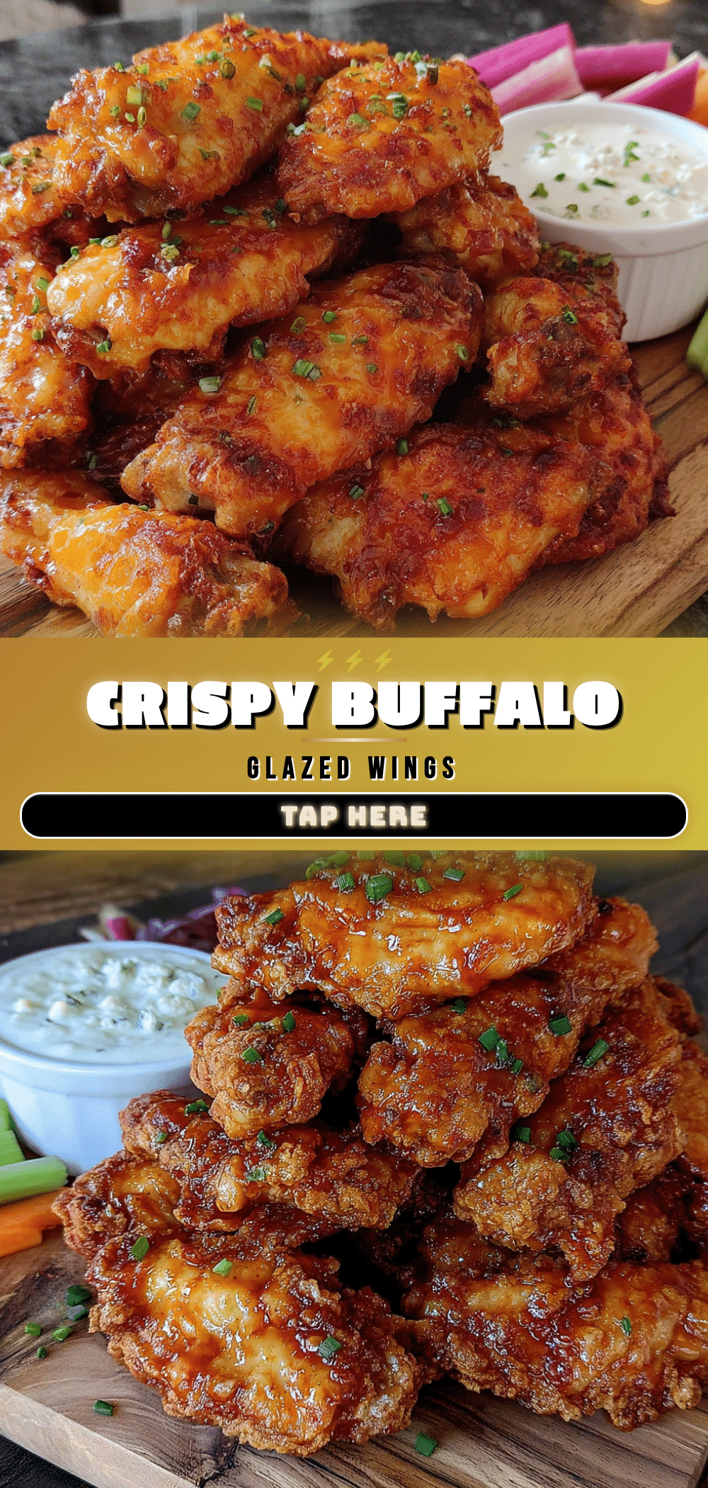 air fryer buffalo wings recipe
