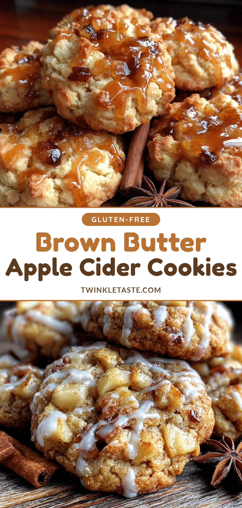 brown butter apple cider cookies recipe