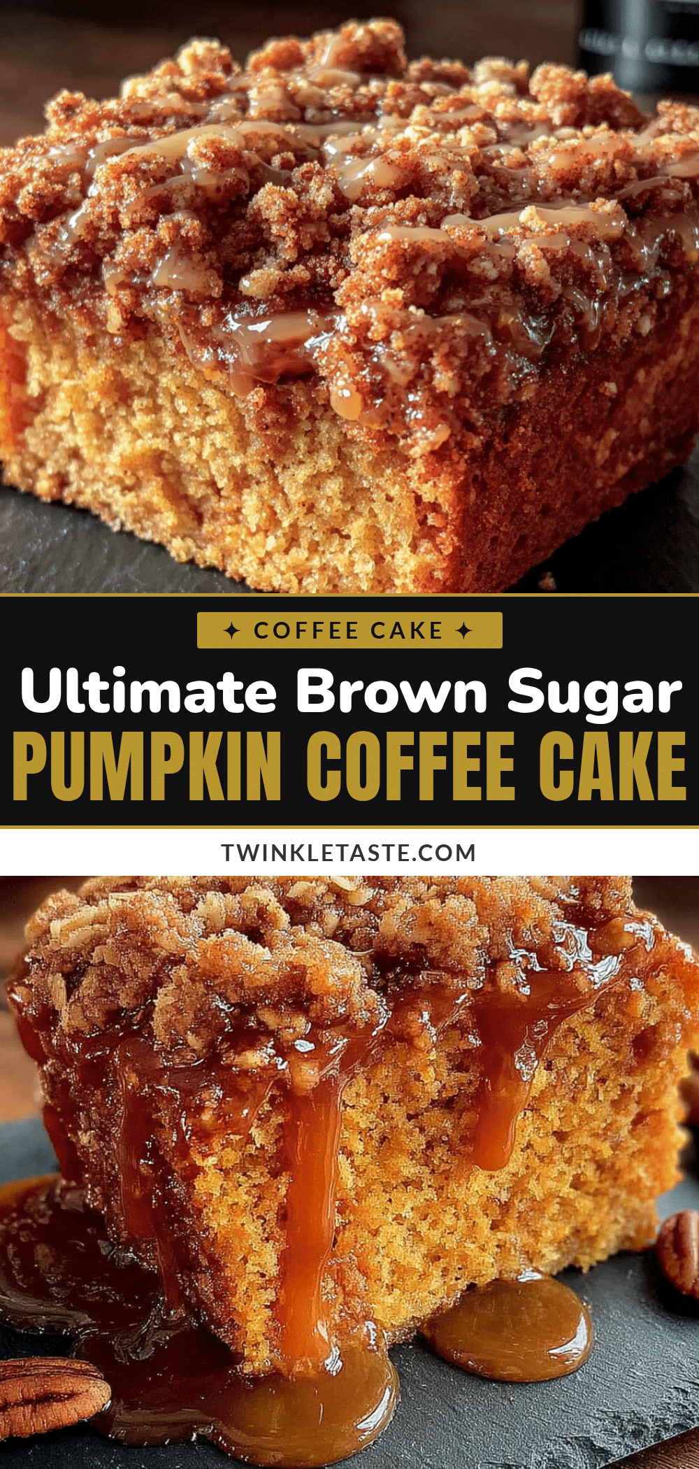 brown sugar pumpkin coffee cake recipe