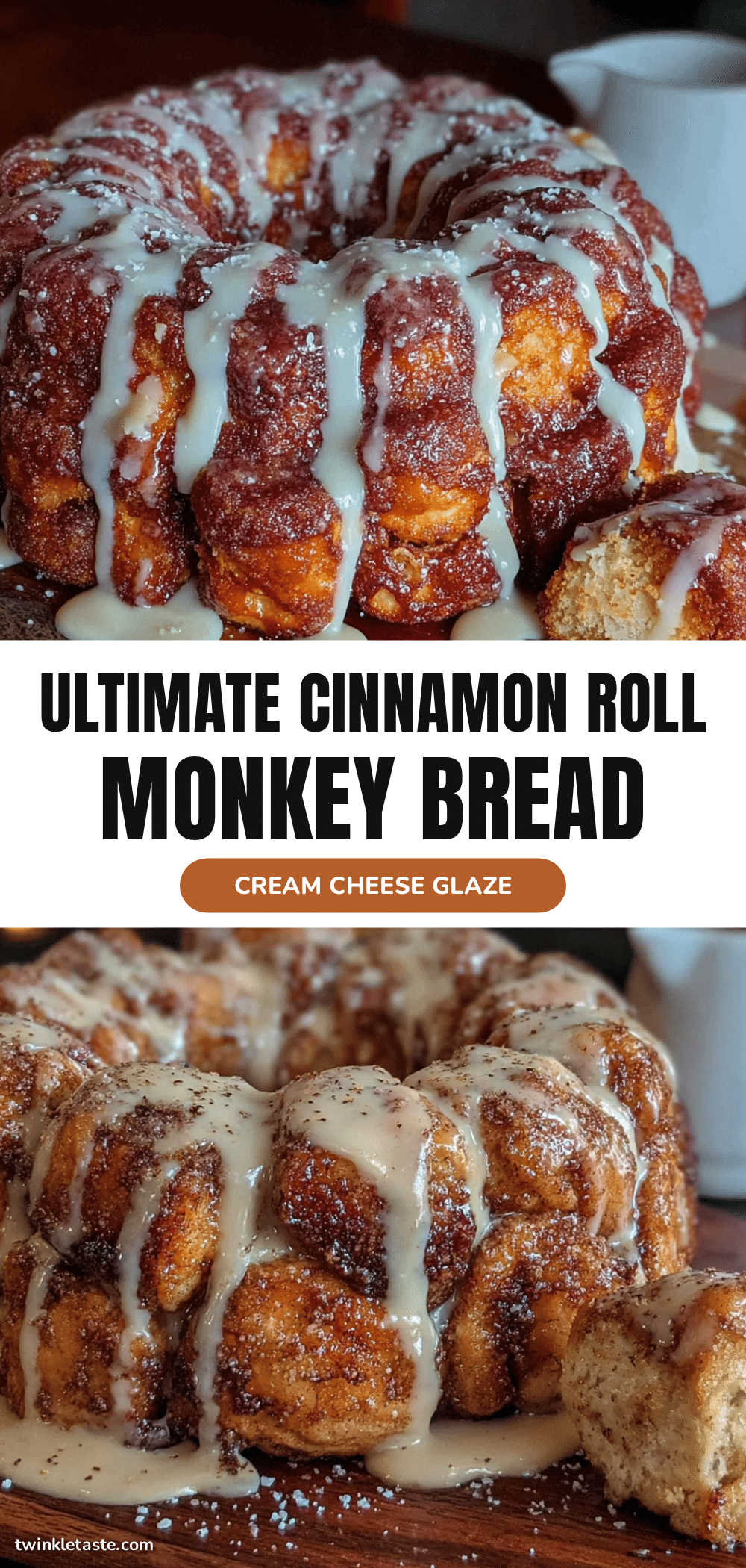 cinnamon roll monkey bread recipe