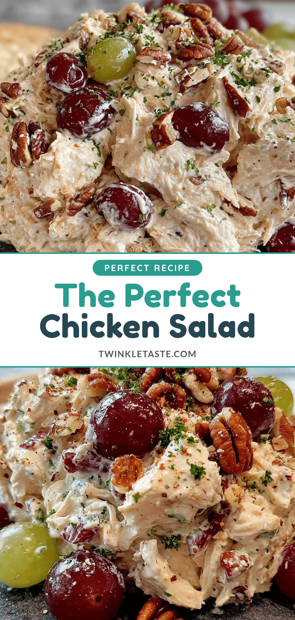 classic chicken salad with grapes and pecans recipe