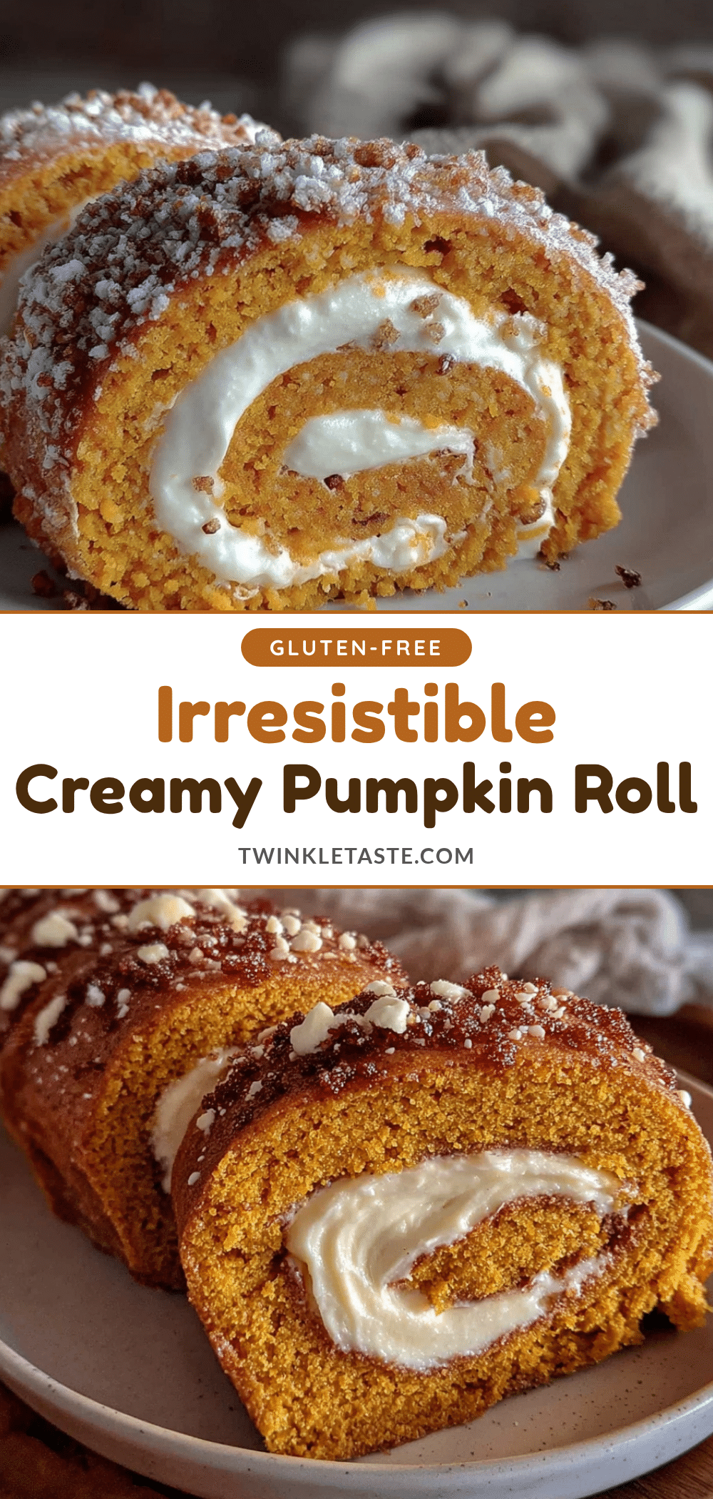 classic pumpkin roll with cream cheese filling recipe
