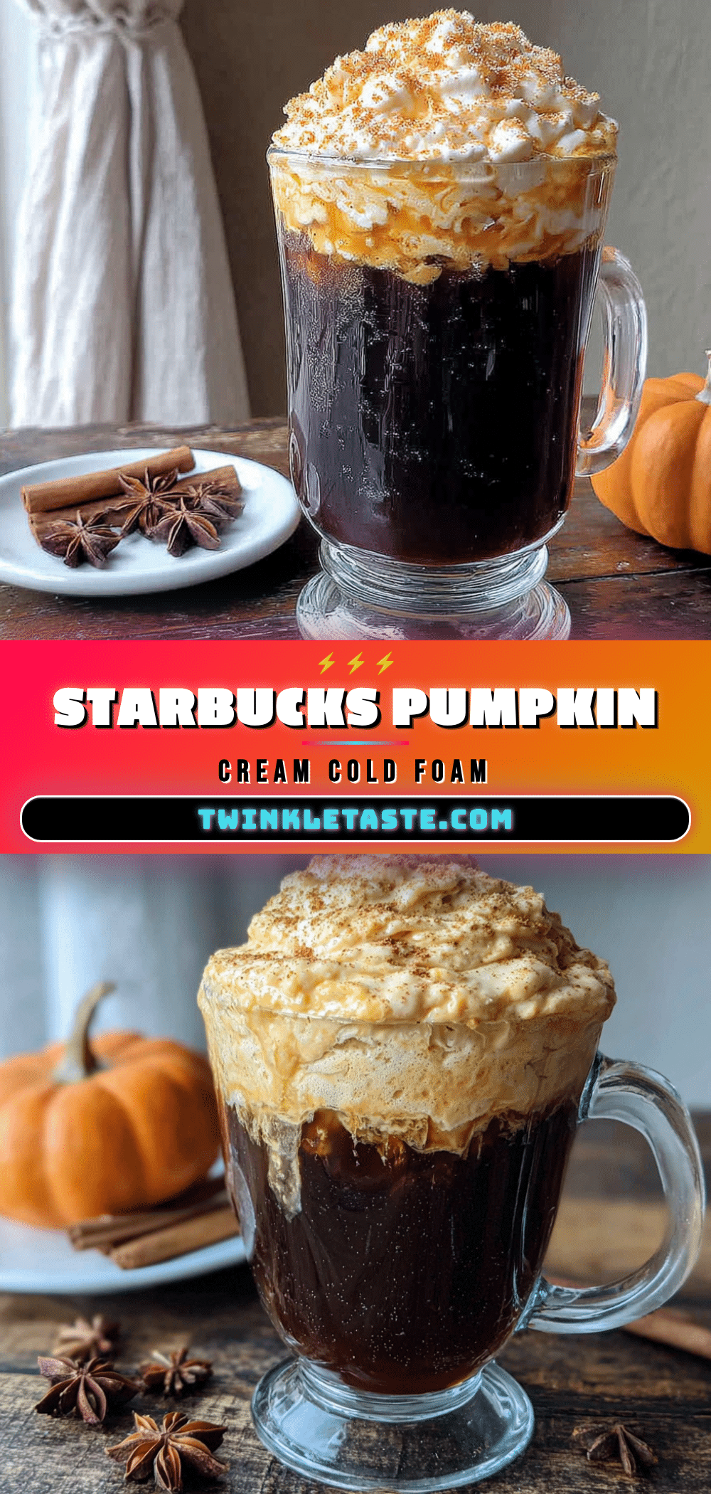copycat starbucks pumpkin cream cold foam recipe