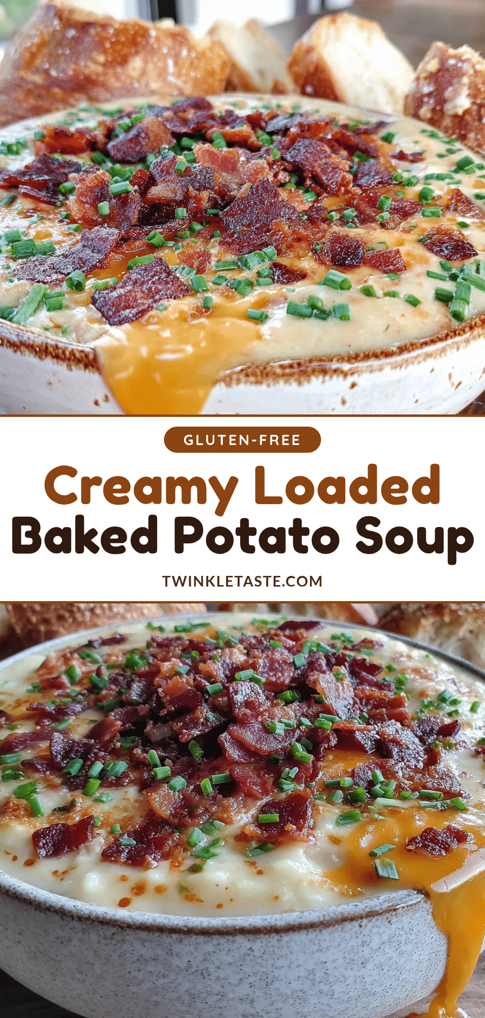 creamy loaded baked potato soup recipe