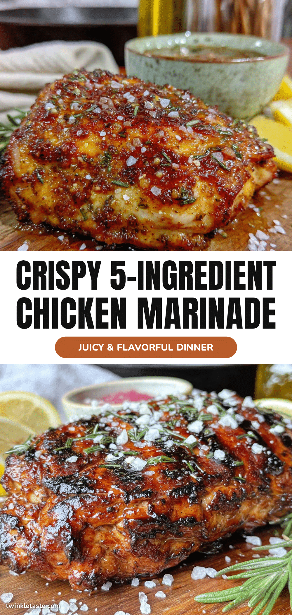 crispy 5-ingredient chicken marinade recipe