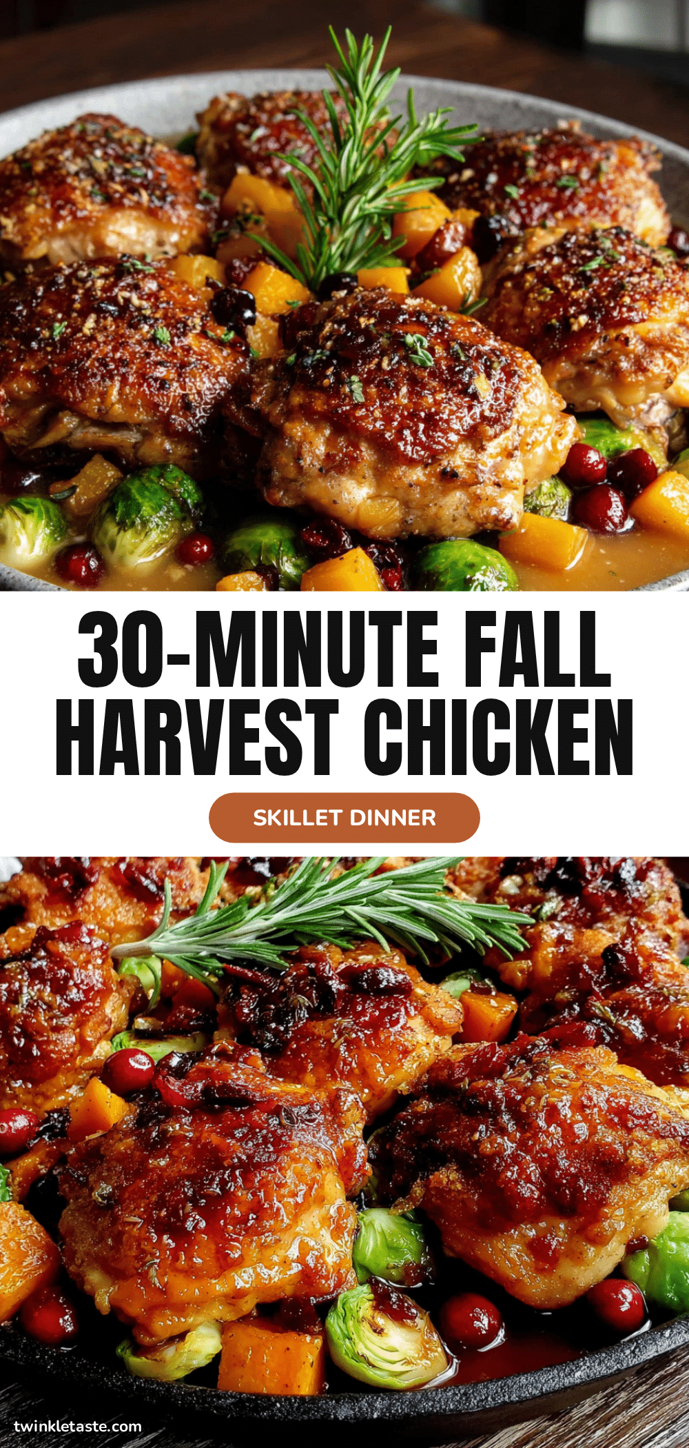 Easy Fall Harvest Chicken Skillet recipe