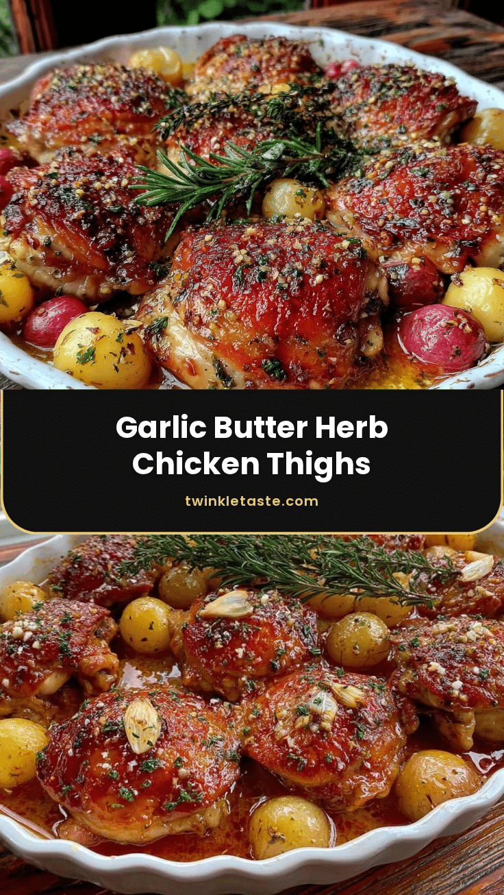 garlic butter crockpot chicken thighs recipe